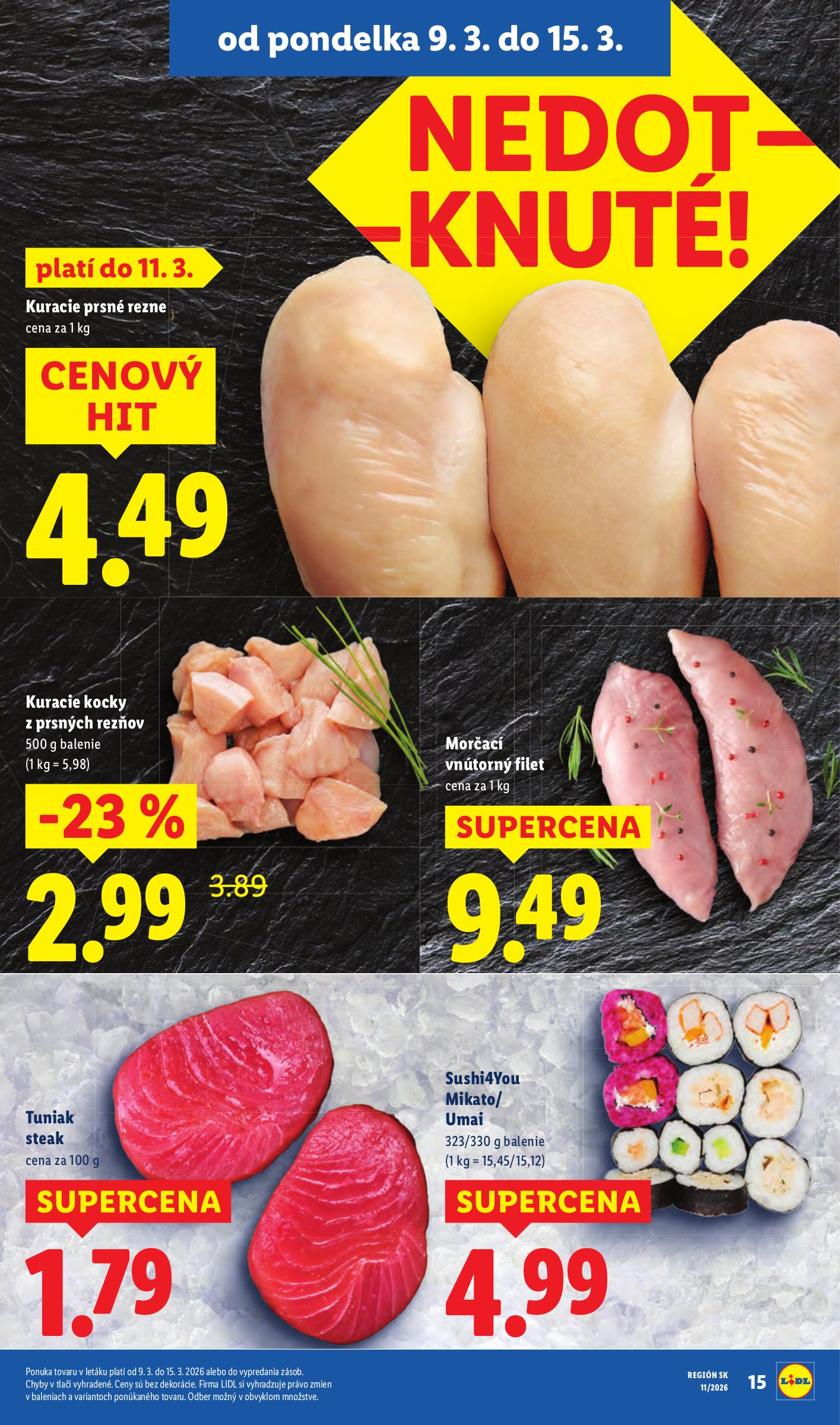 lidl - Leták Lidl platný od 12.03.2026 do 15.03.2026 - page: 57