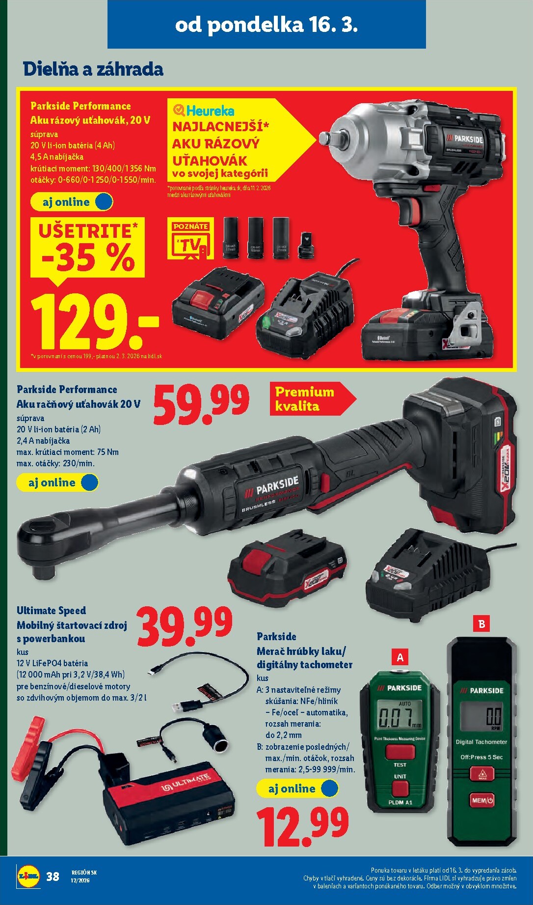 lidl - Leták Lidl platný od 16.03.2026 do 22.03.2026 - page: 58