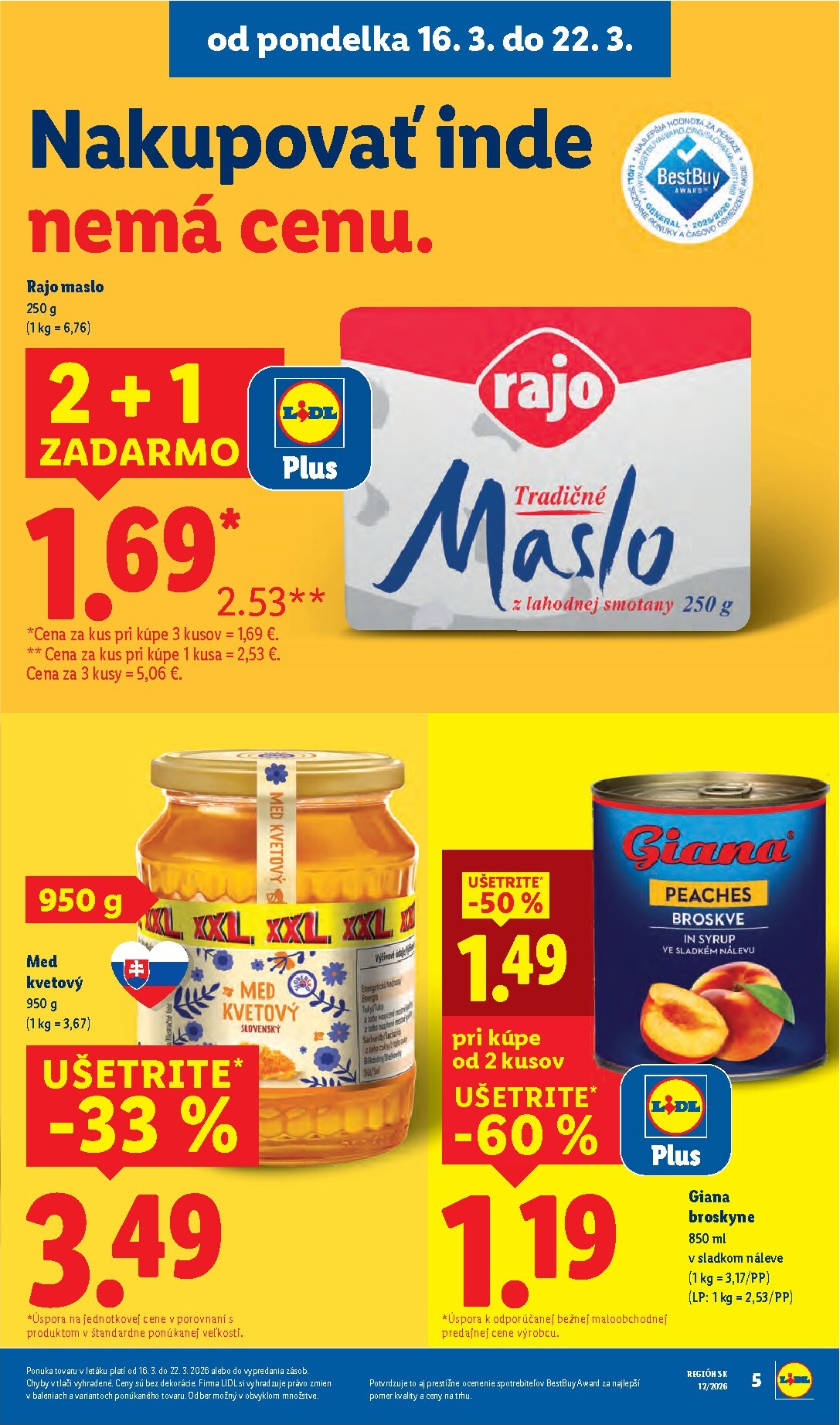 lidl - Leták Lidl platný od 16.03.2026 do 22.03.2026 - page: 11