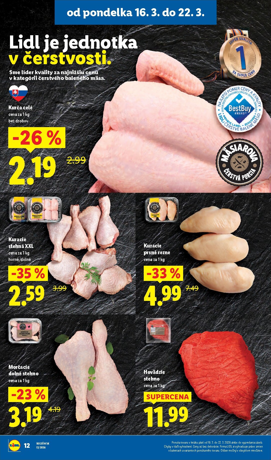 lidl - Leták Lidl platný od 16.03.2026 do 22.03.2026 - page: 16
