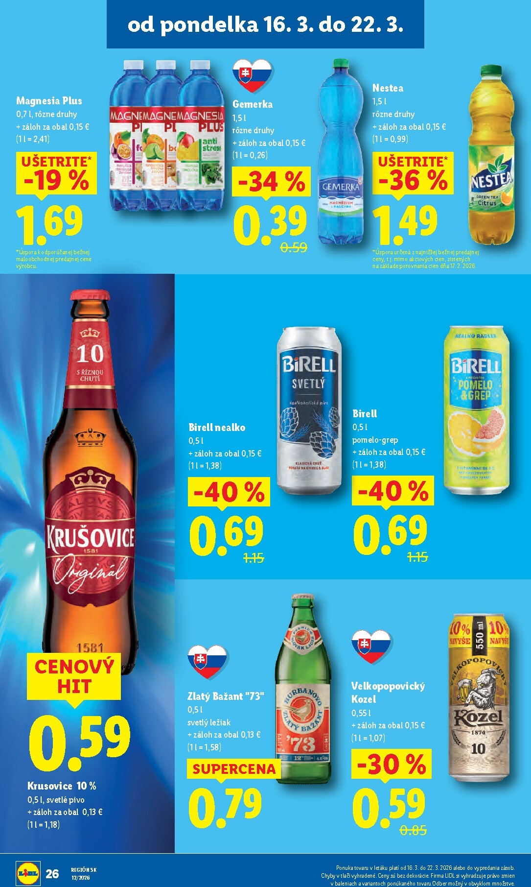 lidl - Leták Lidl platný od 16.03.2026 do 22.03.2026 - page: 36