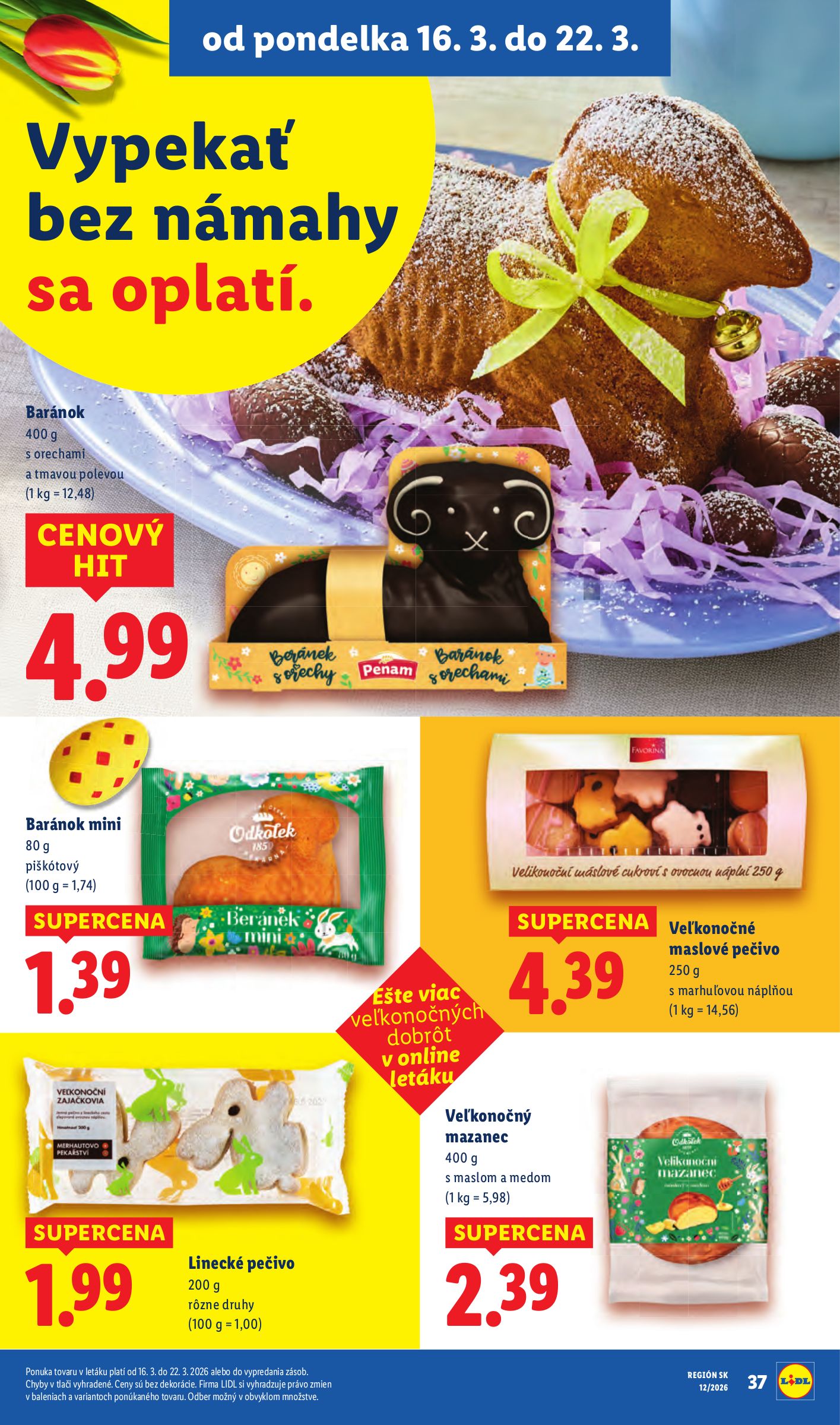 lidl - Leták Lidl platný od 19.03.2026 do 22.03.2026 - page: 88