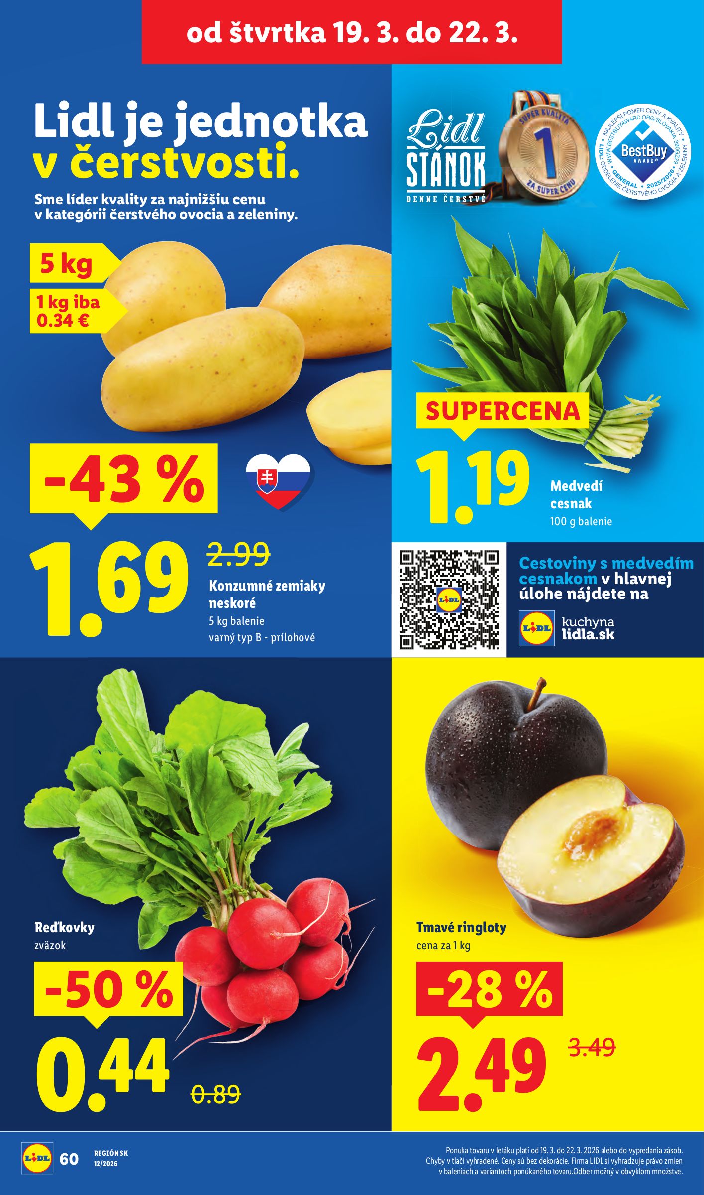 lidl - Leták Lidl platný od 19.03.2026 do 22.03.2026 - page: 10