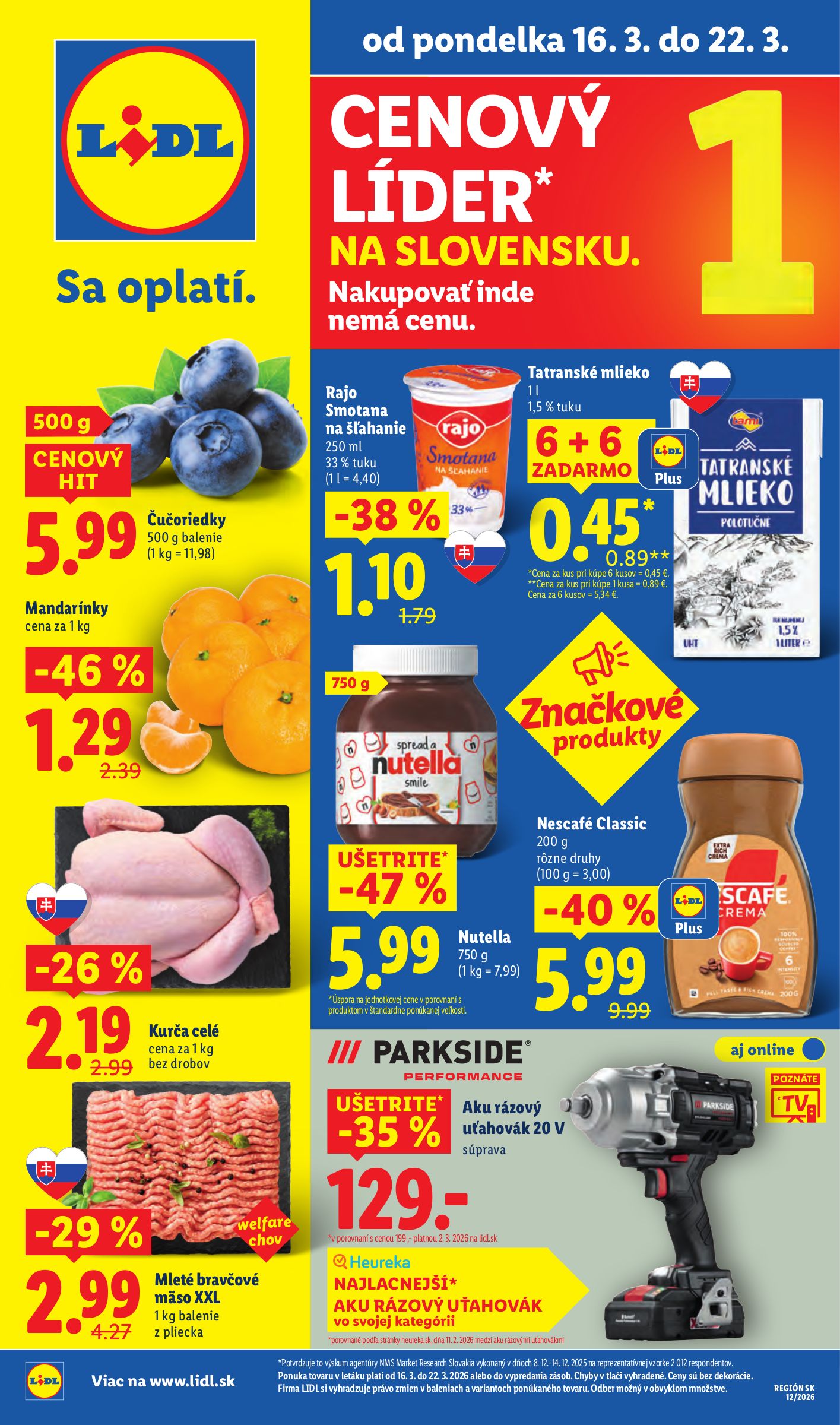 lidl - Leták Lidl platný od 19.03.2026 do 22.03.2026 - page: 41