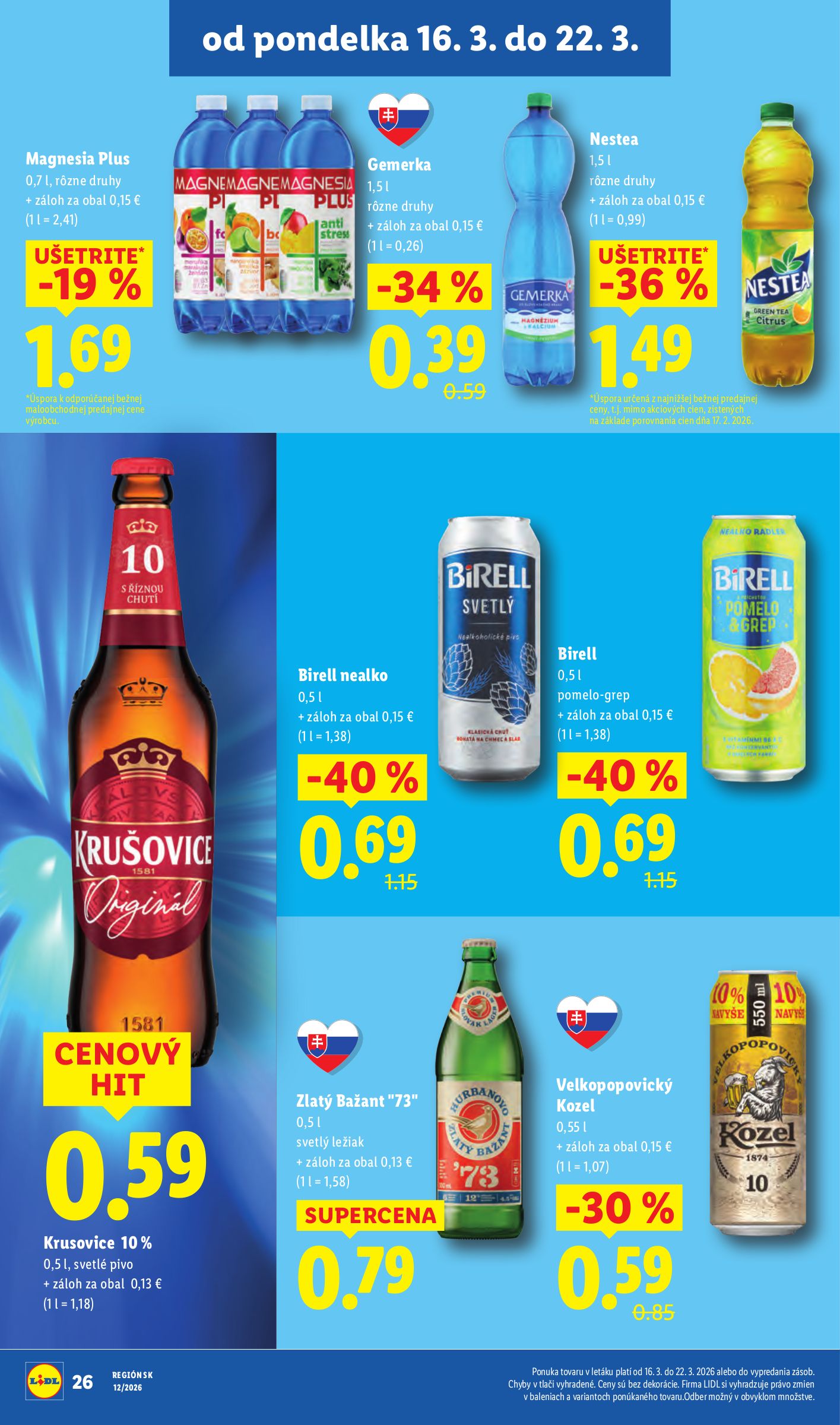lidl - Leták Lidl platný od 19.03.2026 do 22.03.2026 - page: 70