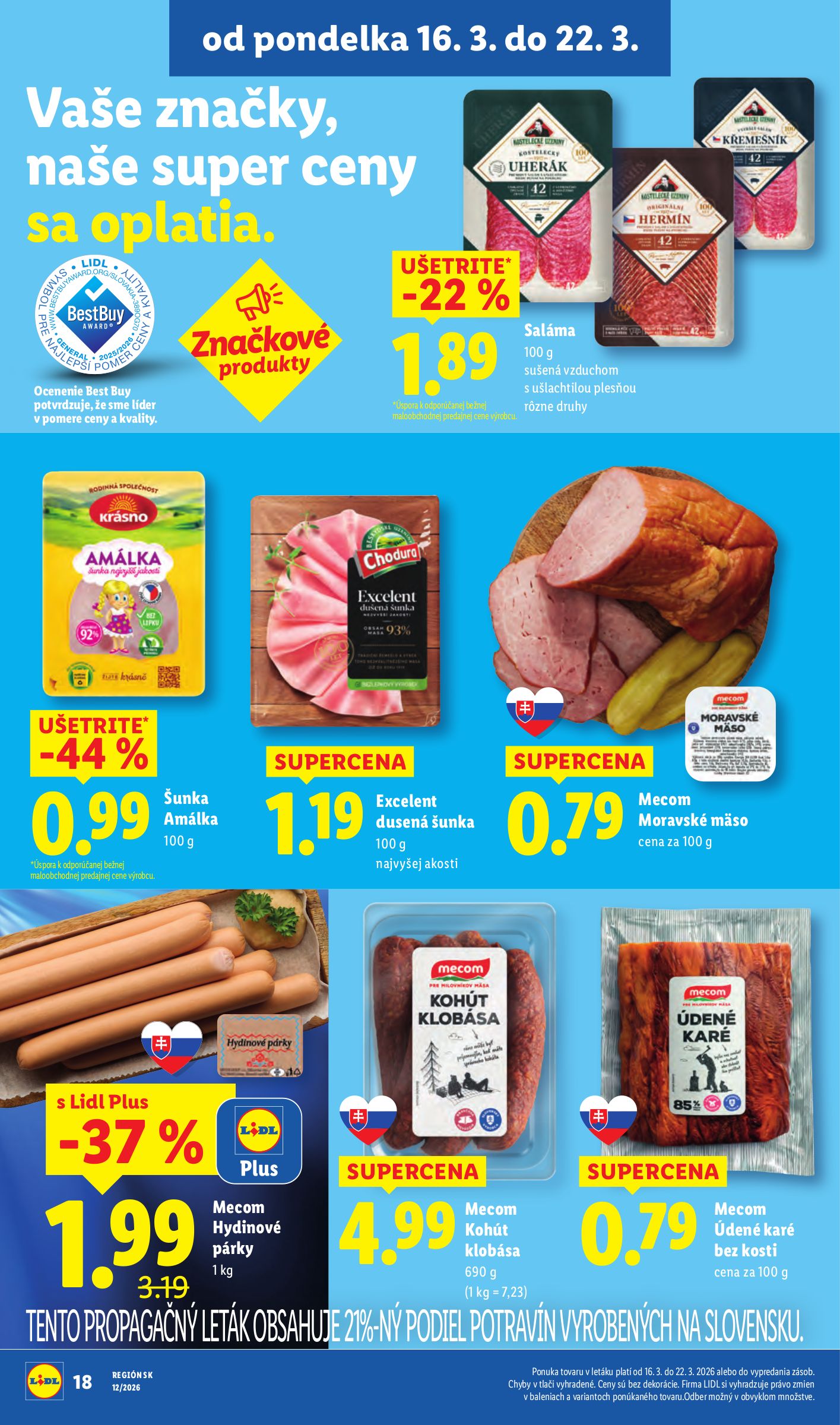 lidl - Leták Lidl platný od 19.03.2026 do 22.03.2026 - page: 58