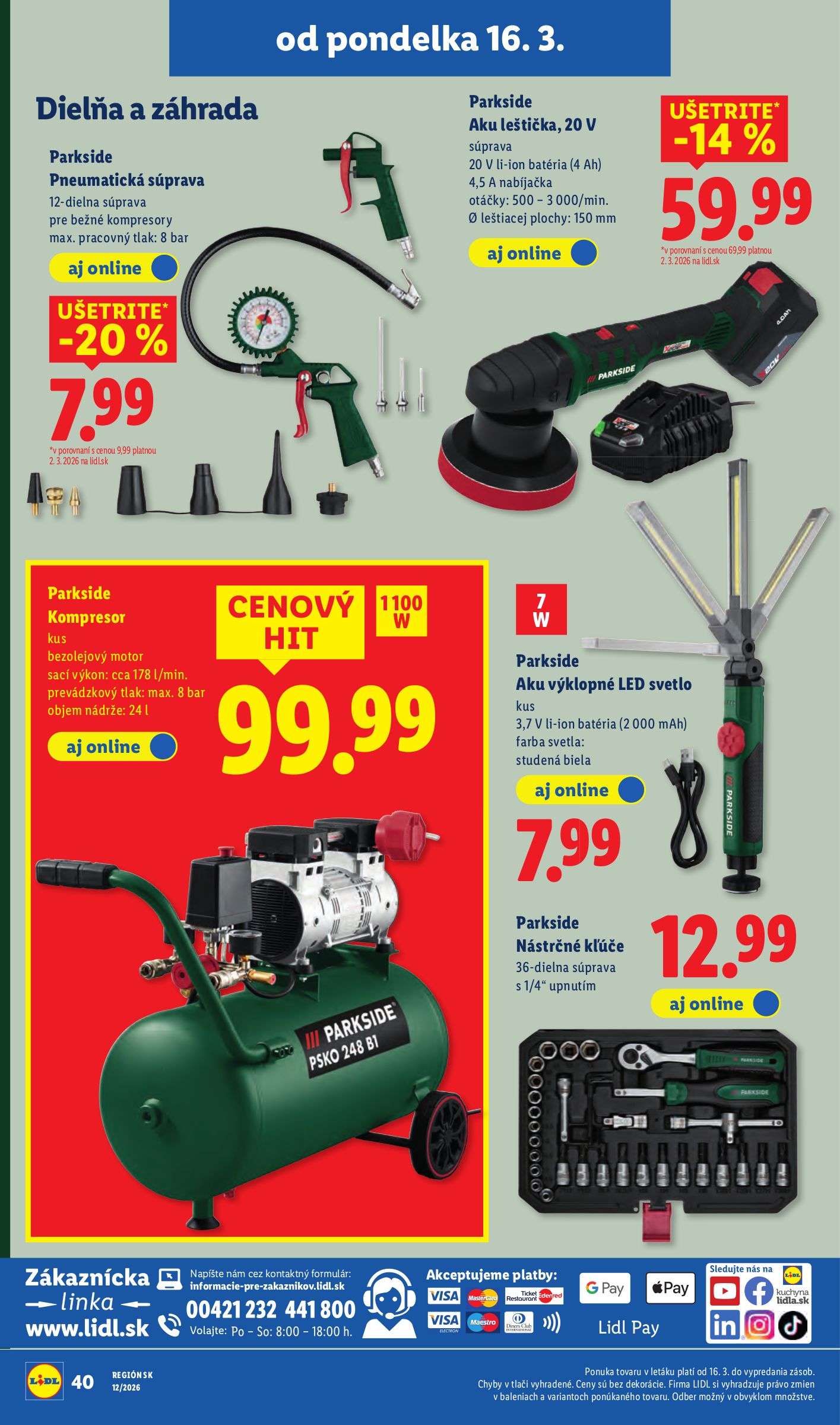 lidl - Leták Lidl platný od 19.03.2026 do 22.03.2026 - page: 96