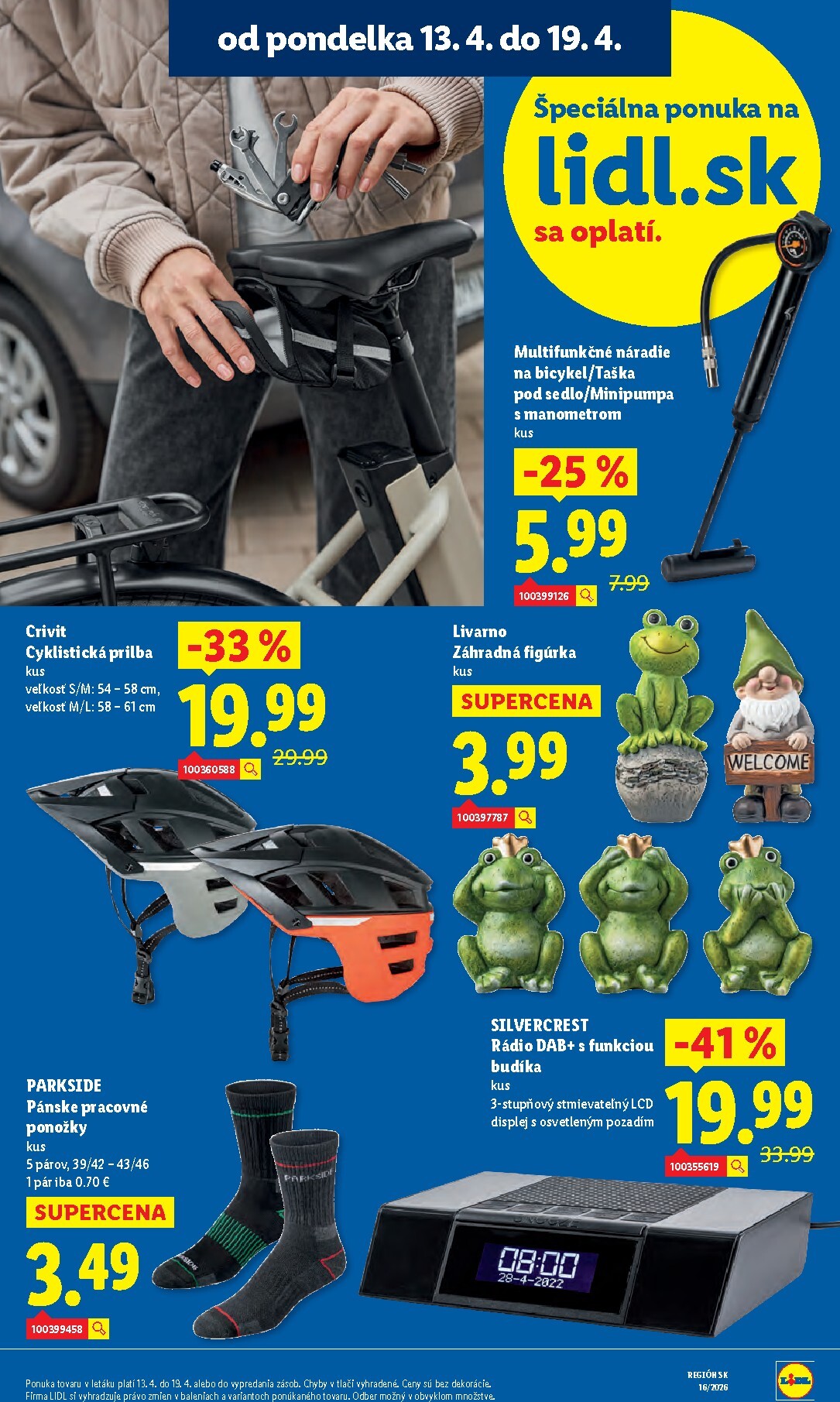 lidl - Nový leták Lidl platný od pondelka, 13.04.2026 do nedele, 19.04.2026 - page: 47