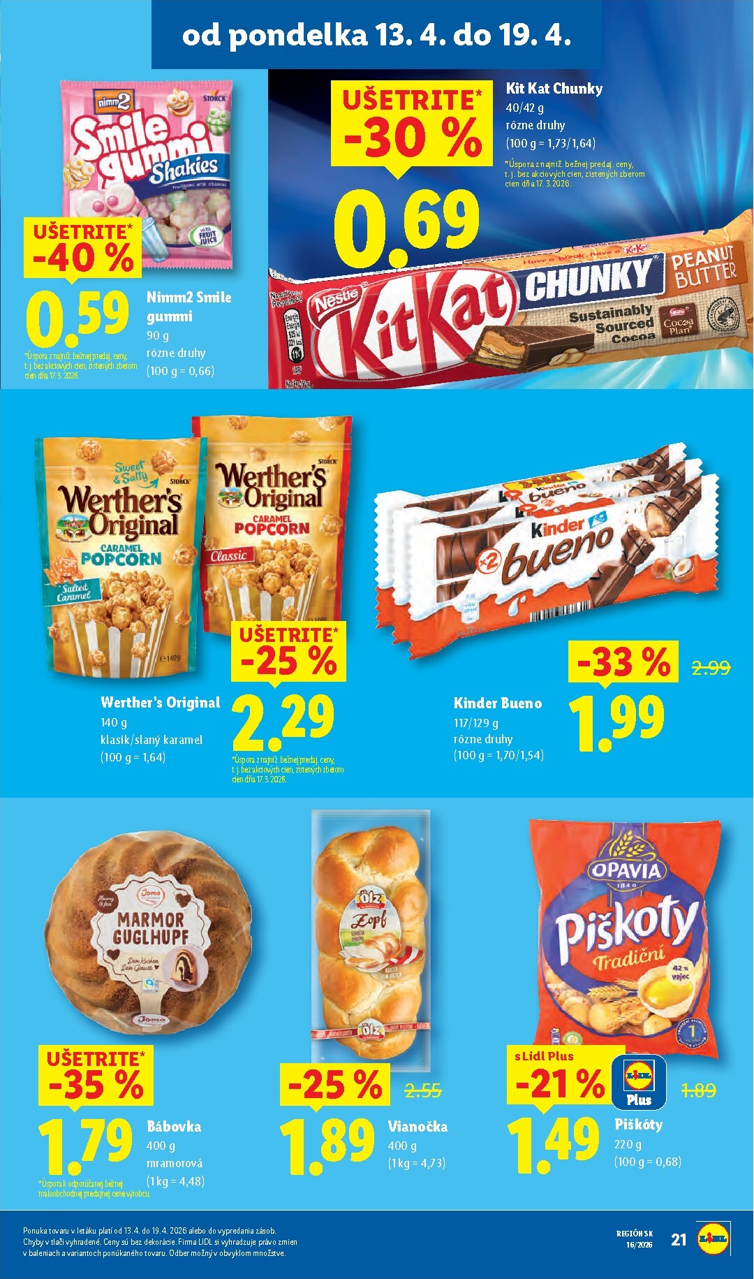 lidl - Nový leták Lidl platný od pondelka, 13.04.2026 do nedele, 19.04.2026 - page: 23