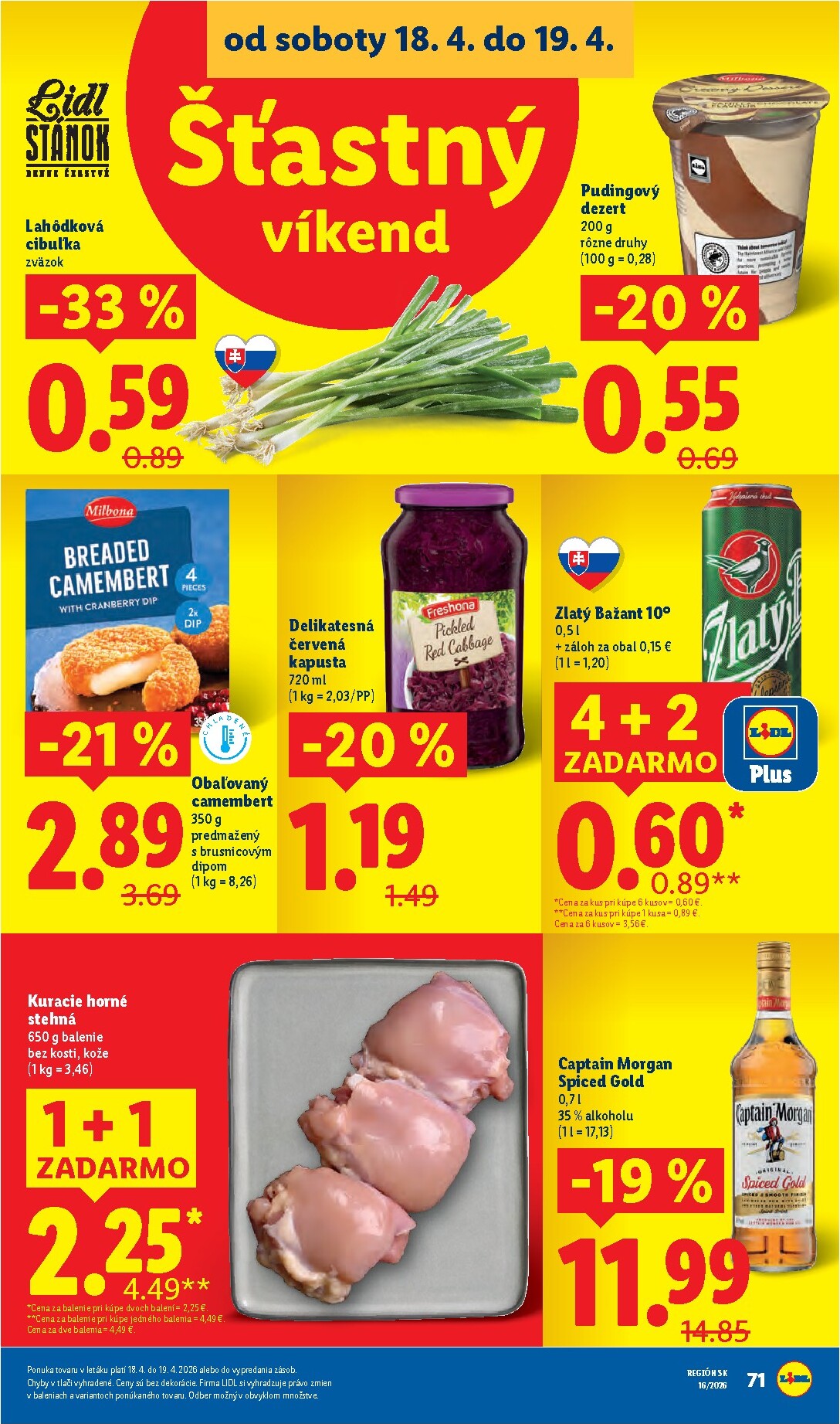 lidl - Nový leták Lidl platný od pondelka, 13.04.2026 do nedele, 19.04.2026 - page: 84