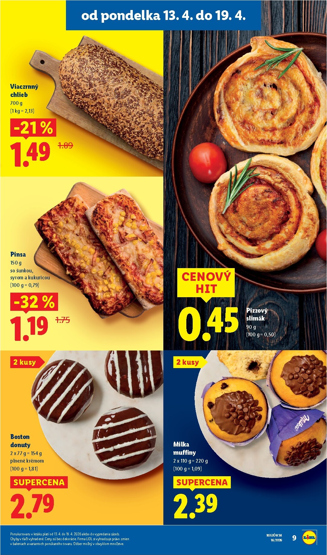 lidl - Nový leták Lidl platný od pondelka, 13.04.2026 do nedele, 19.04.2026 - page: 9