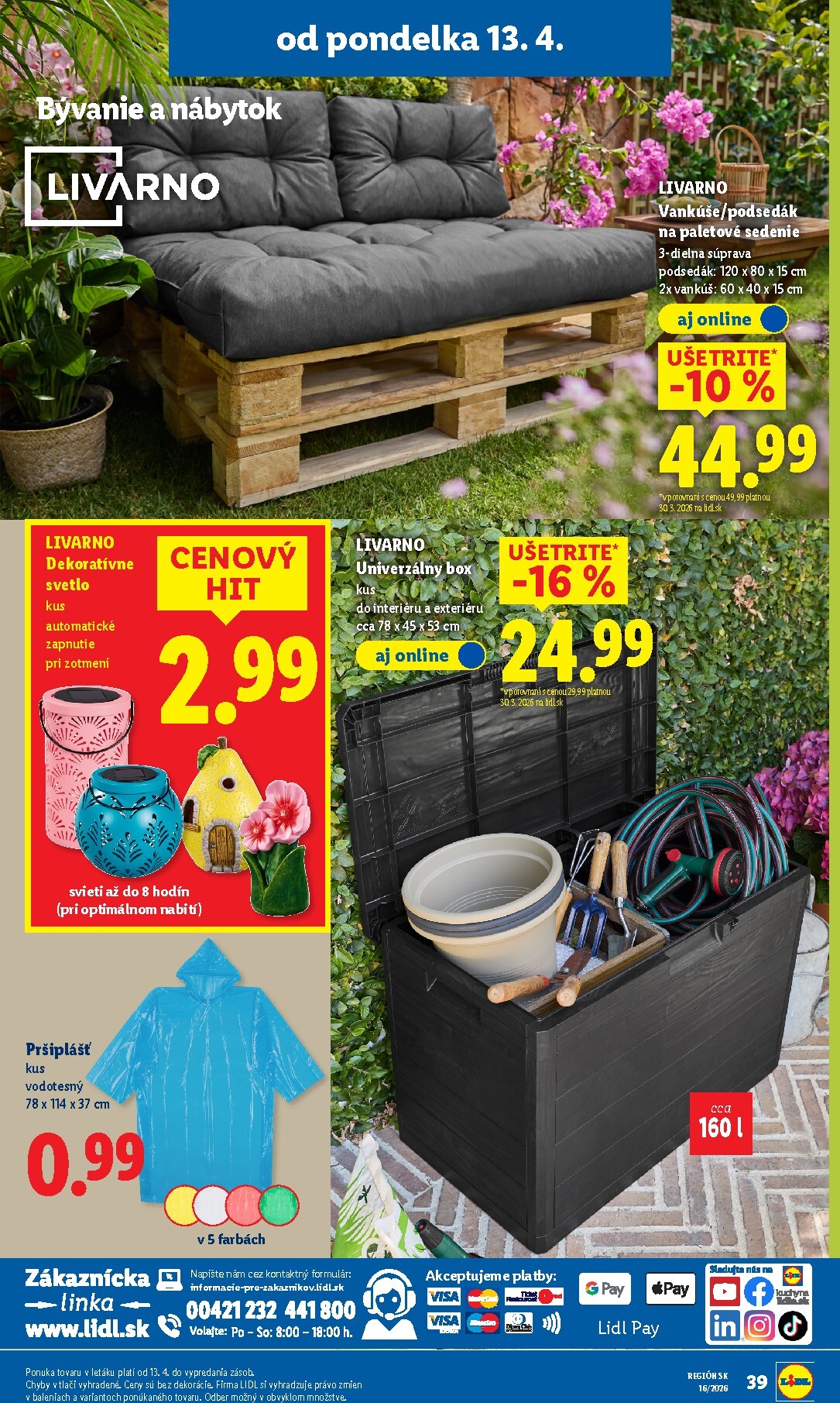 lidl - Nový leták Lidl platný od pondelka, 13.04.2026 do nedele, 19.04.2026 - page: 43