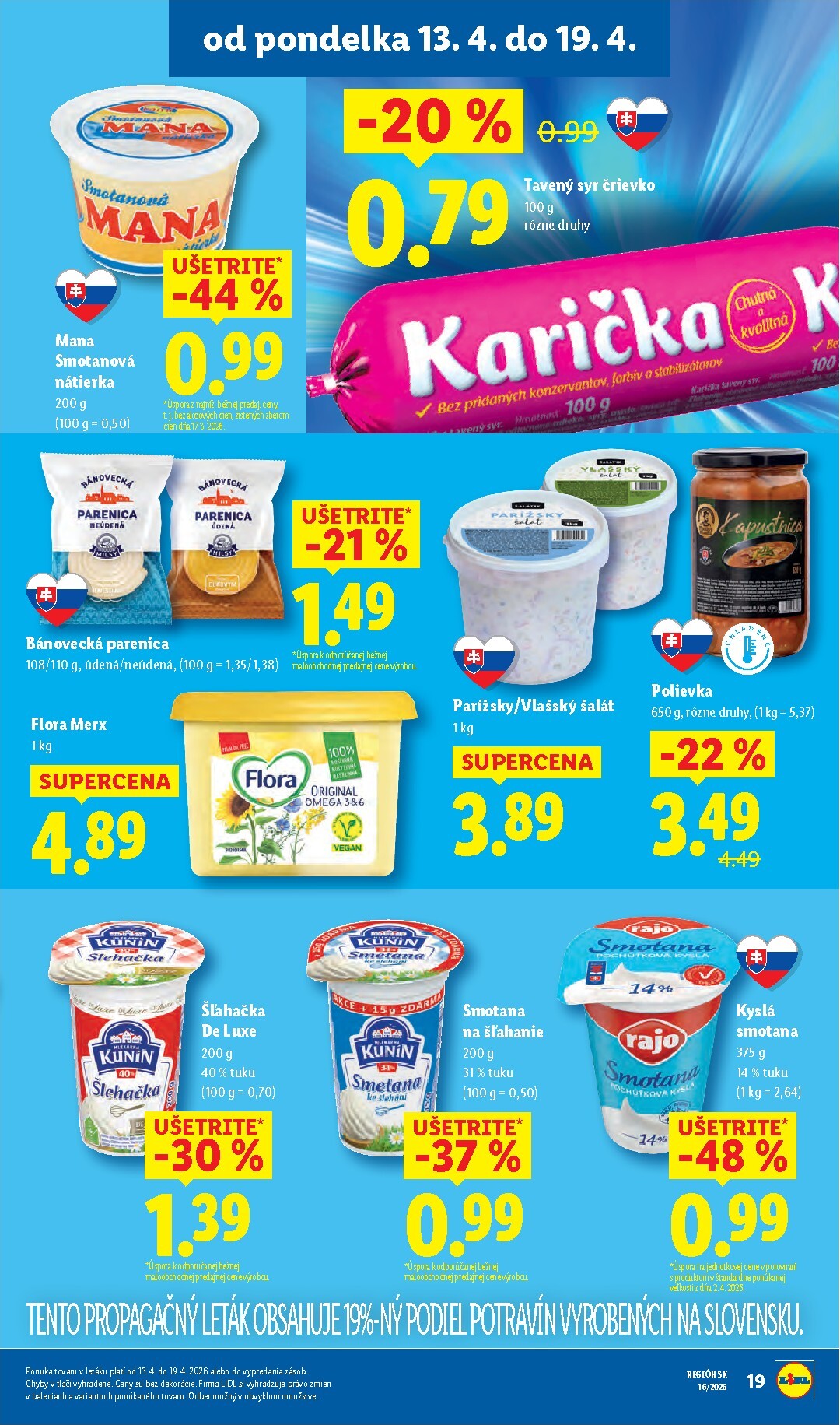 lidl - Nový leták Lidl platný od pondelka, 13.04.2026 do nedele, 19.04.2026 - page: 21