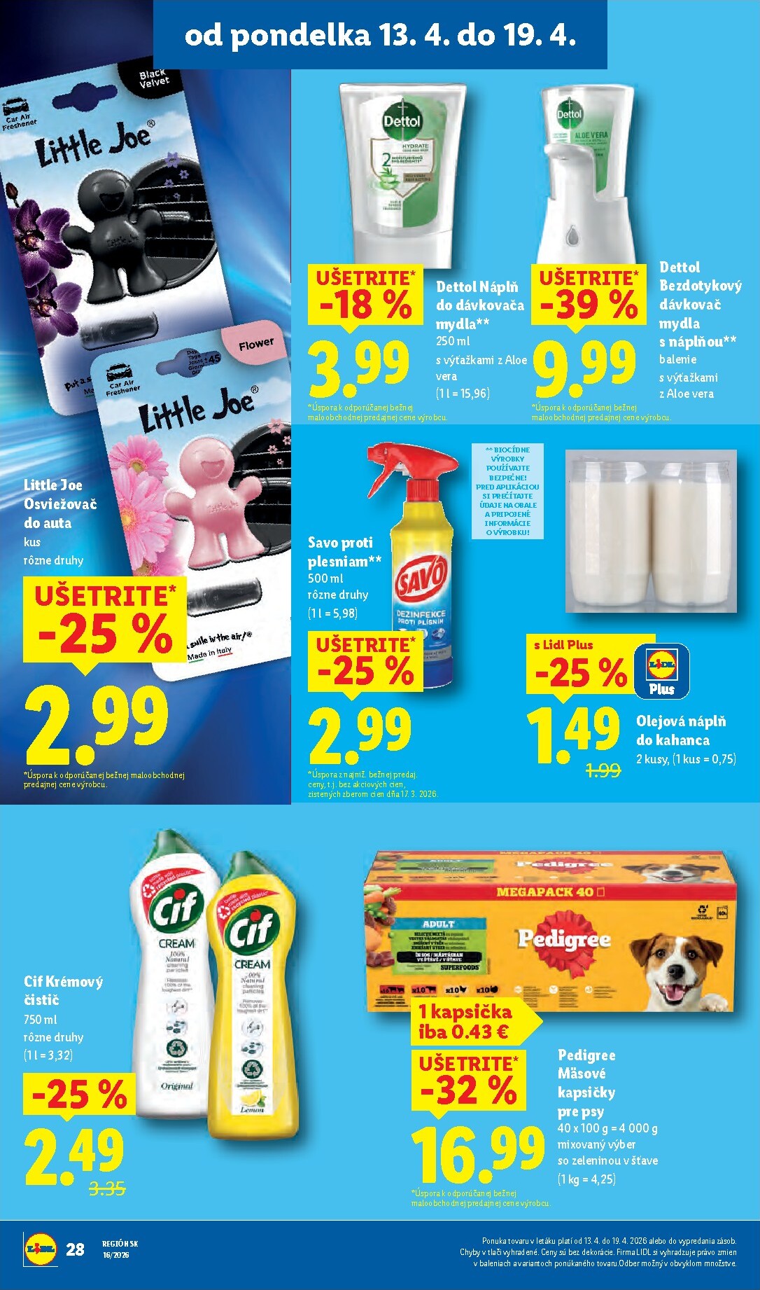 lidl - Nový leták Lidl platný od pondelka, 13.04.2026 do nedele, 19.04.2026 - page: 30