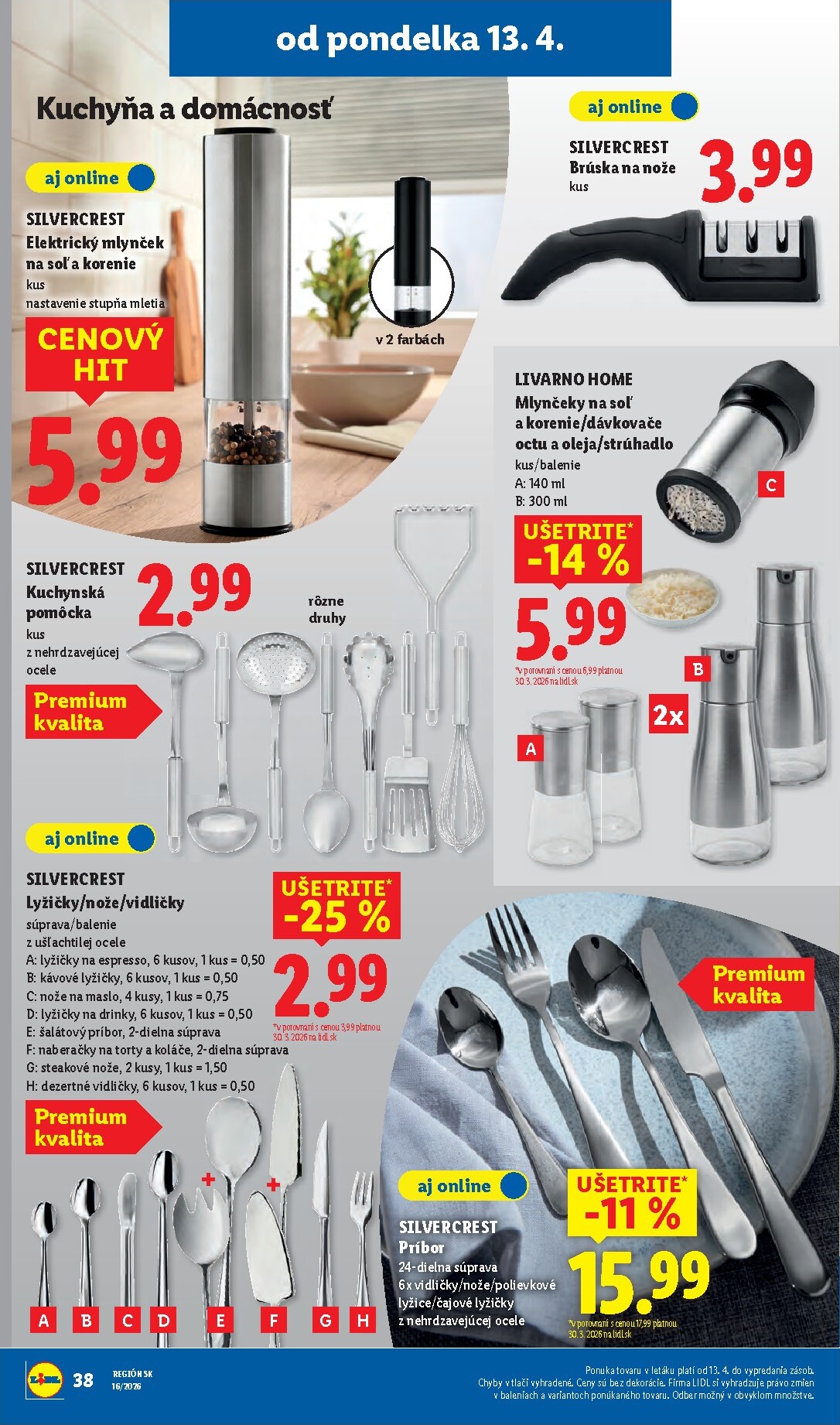 lidl - Nový leták Lidl platný od pondelka, 13.04.2026 do nedele, 19.04.2026 - page: 42