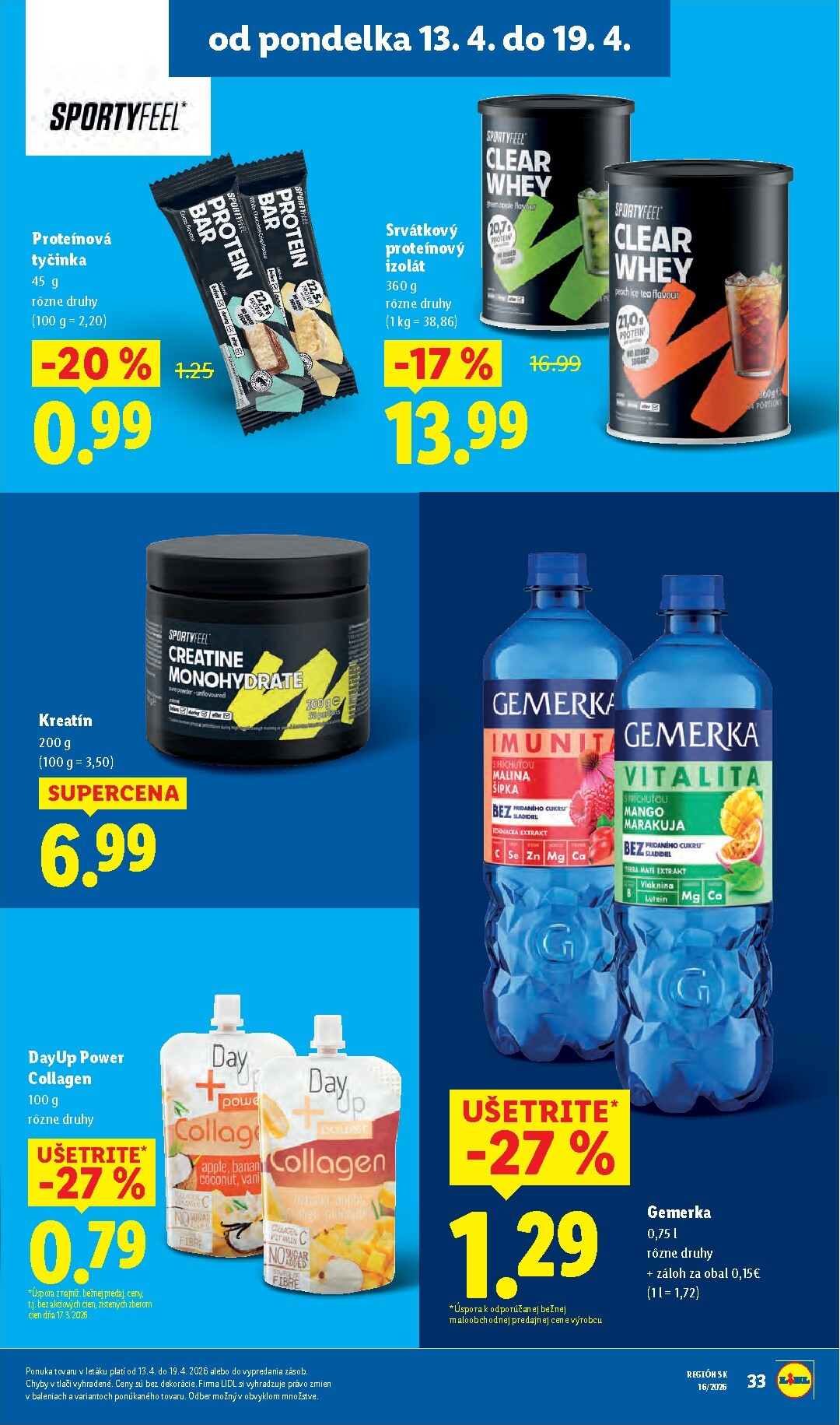 lidl - Nový leták Lidl platný od pondelka, 13.04.2026 do nedele, 19.04.2026 - page: 35
