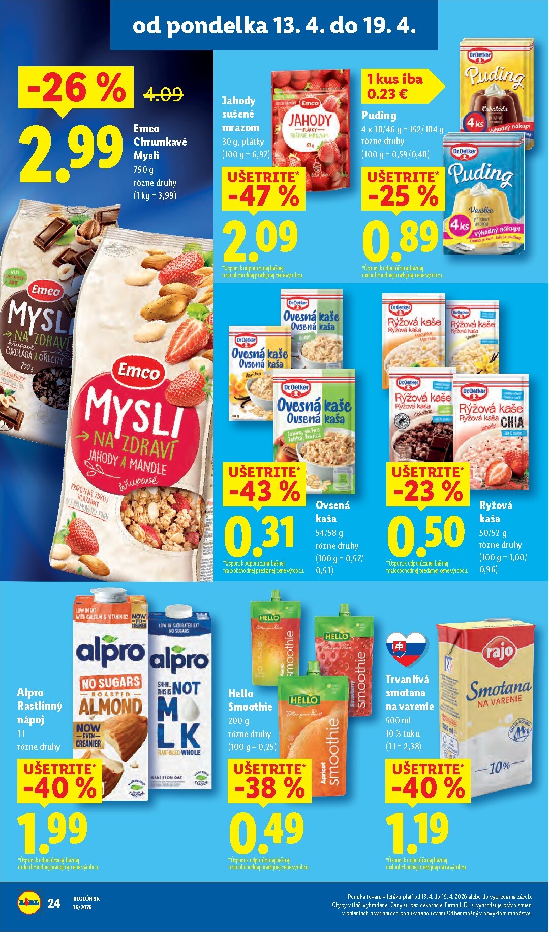 lidl - Nový leták Lidl platný od pondelka, 13.04.2026 do nedele, 19.04.2026 - page: 26