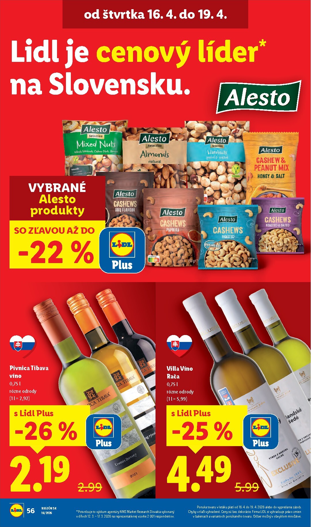 lidl - Nový leták Lidl platný od pondelka, 13.04.2026 do nedele, 19.04.2026 - page: 54