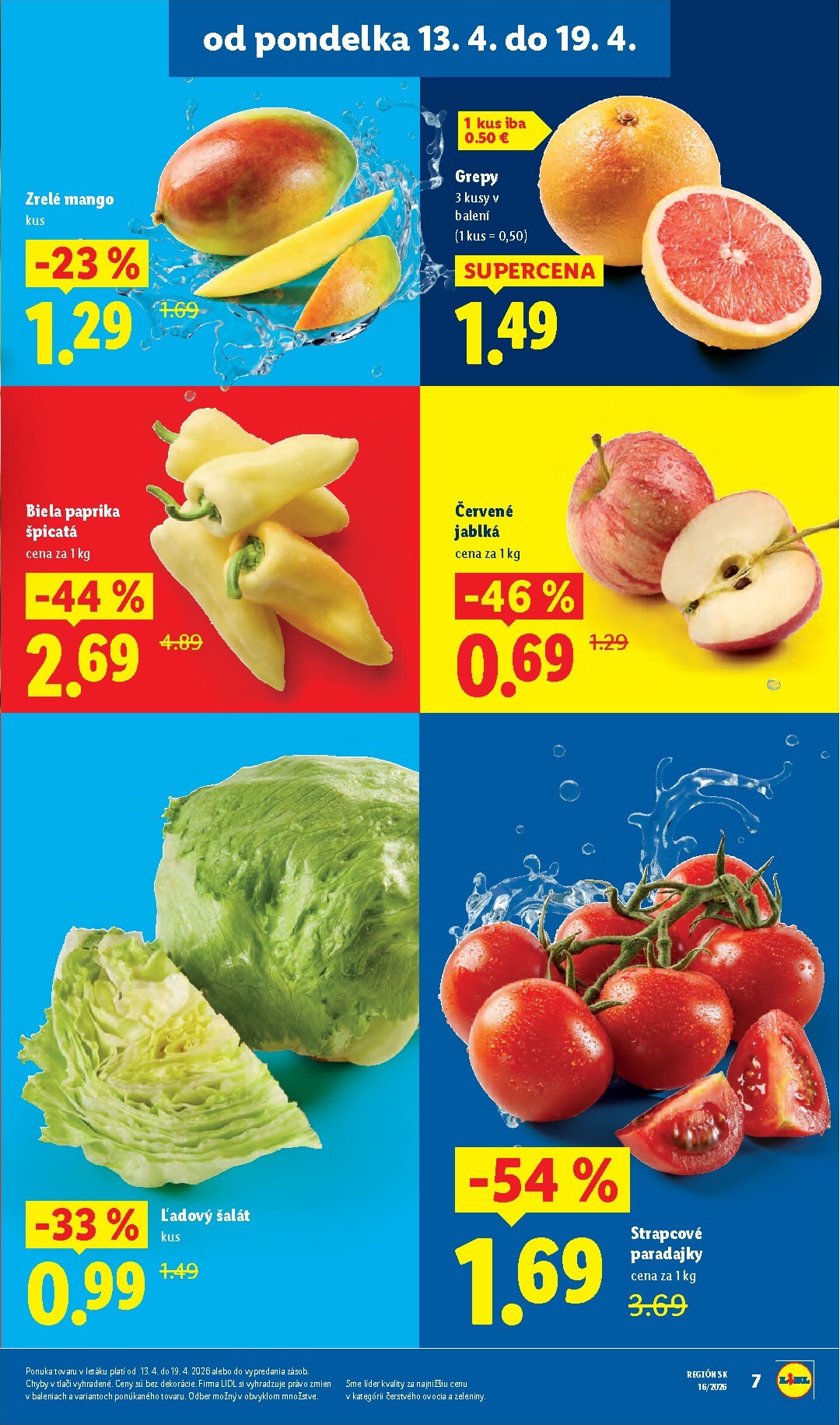 lidl - Nový leták Lidl platný od pondelka, 13.04.2026 do nedele, 19.04.2026 - page: 7