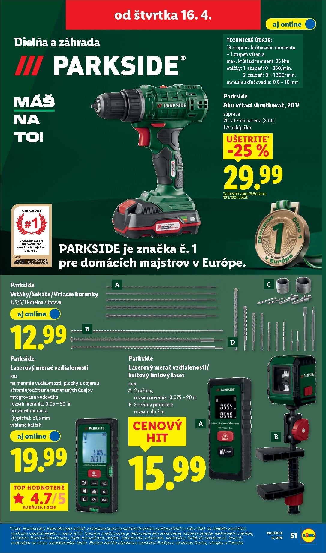 lidl - Nový leták Lidl platný od pondelka, 13.04.2026 do nedele, 19.04.2026 - page: 77