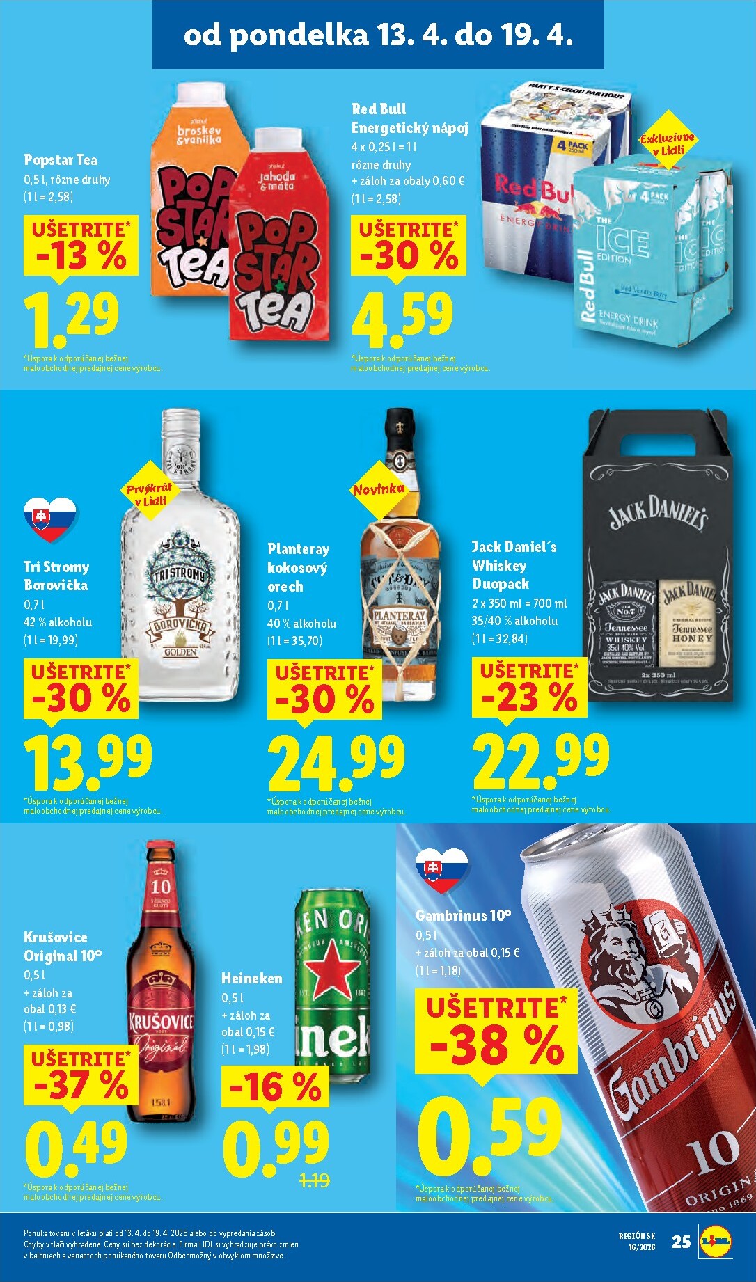 lidl - Nový leták Lidl platný od pondelka, 13.04.2026 do nedele, 19.04.2026 - page: 27