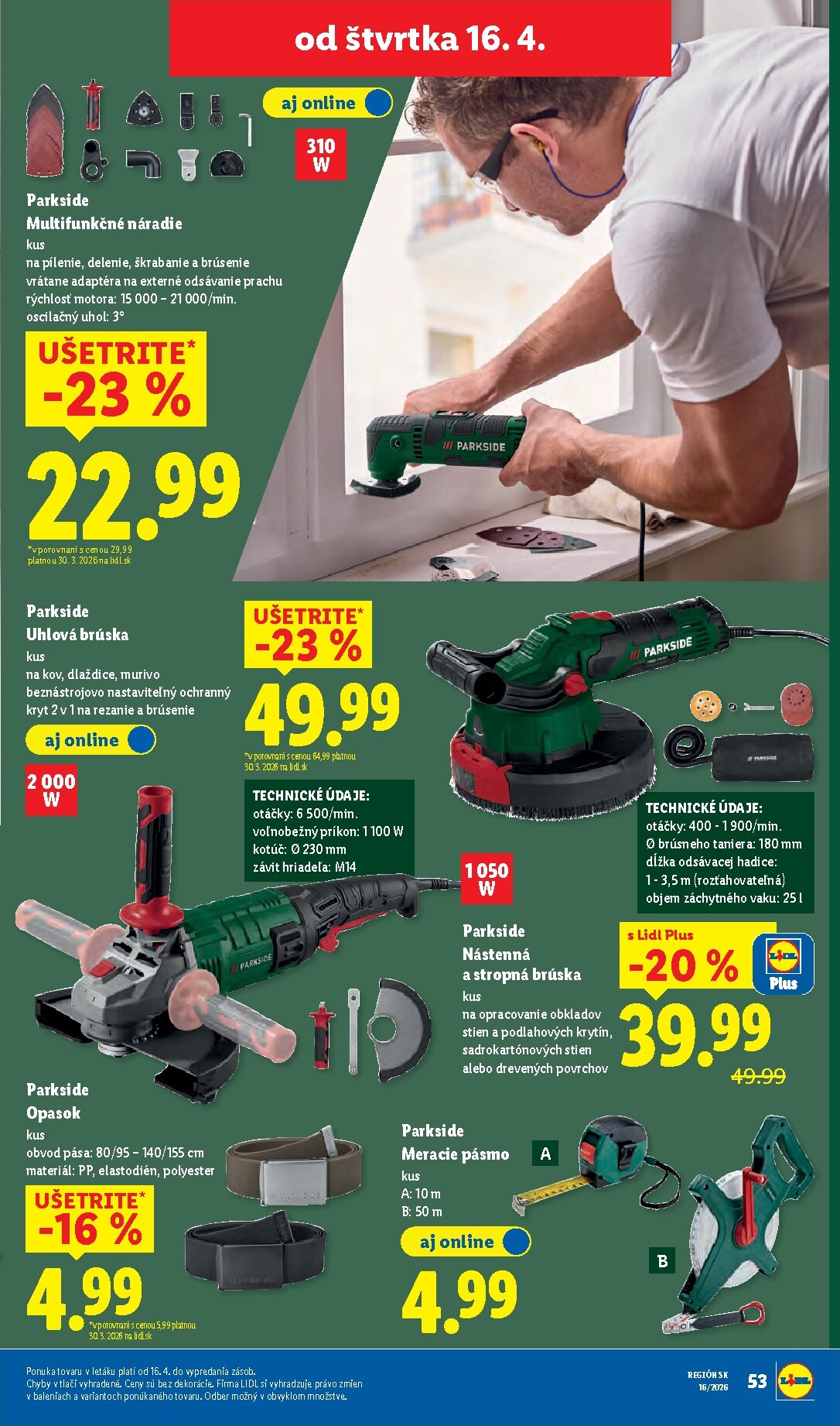 lidl - Nový leták Lidl platný od pondelka, 13.04.2026 do nedele, 19.04.2026 - page: 79