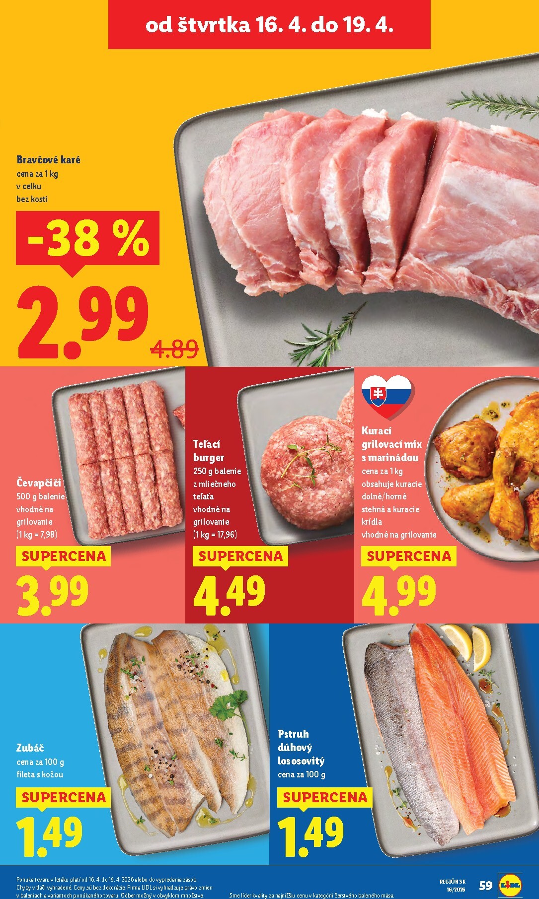 lidl - Nový leták Lidl platný od pondelka, 13.04.2026 do nedele, 19.04.2026 - page: 57