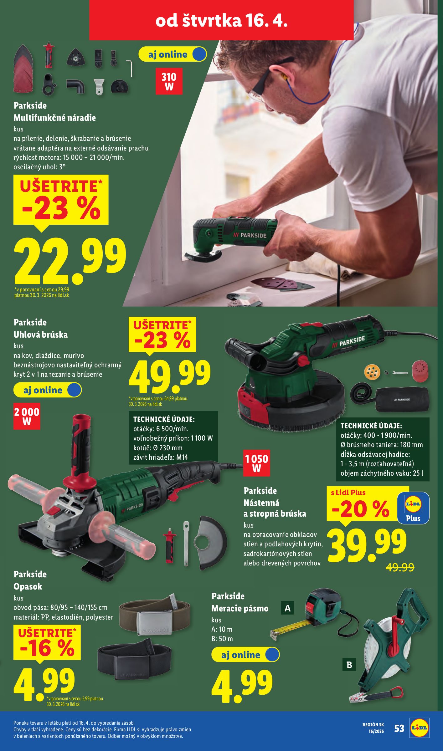 lidl - Aktuálny leták Lidl platný od pondelka, 13.04.2026 do nedele, 19.04.2026 - page: 81