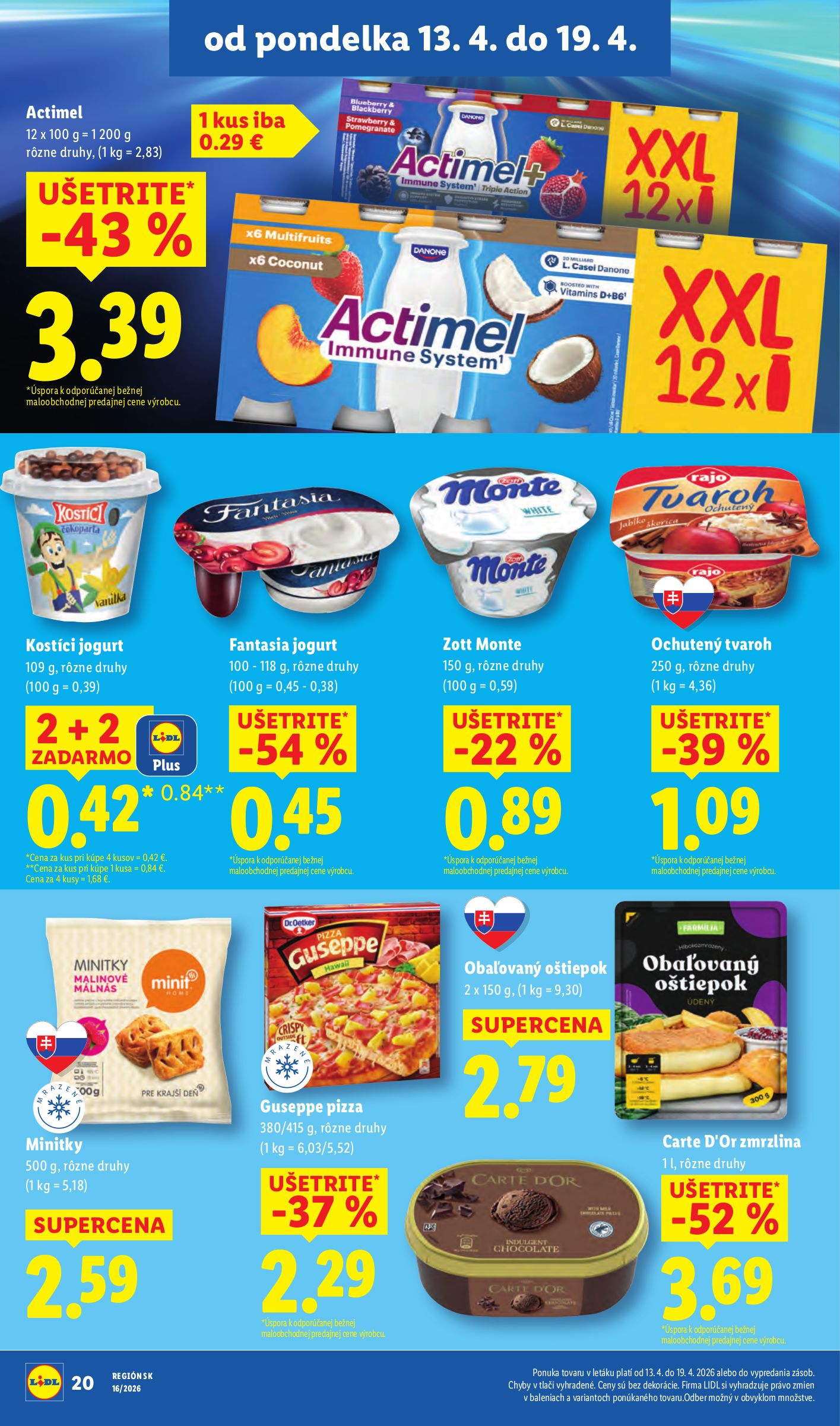 lidl - Aktuálny leták Lidl platný od pondelka, 13.04.2026 do nedele, 19.04.2026 - page: 22