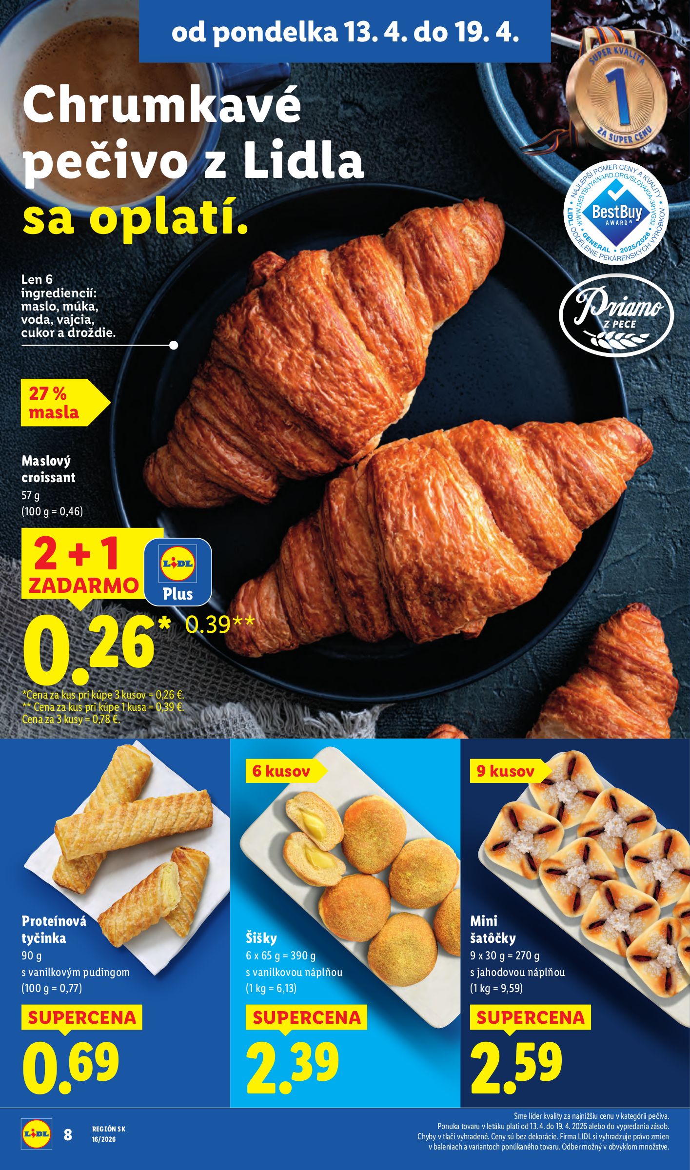 lidl - Aktuálny leták Lidl platný od pondelka, 13.04.2026 do nedele, 19.04.2026 - page: 8