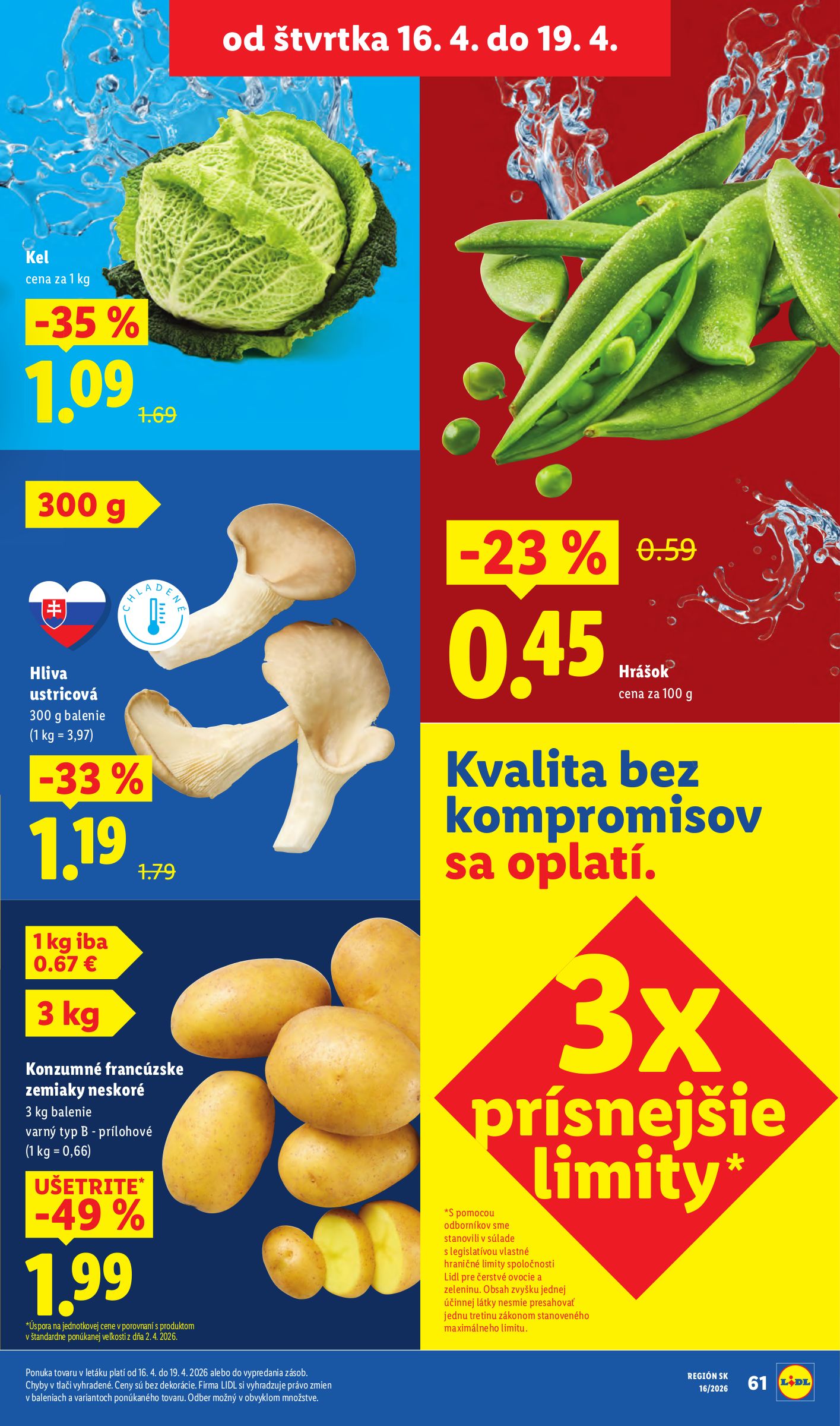 lidl - Aktuálny leták Lidl platný od pondelka, 13.04.2026 do nedele, 19.04.2026 - page: 61