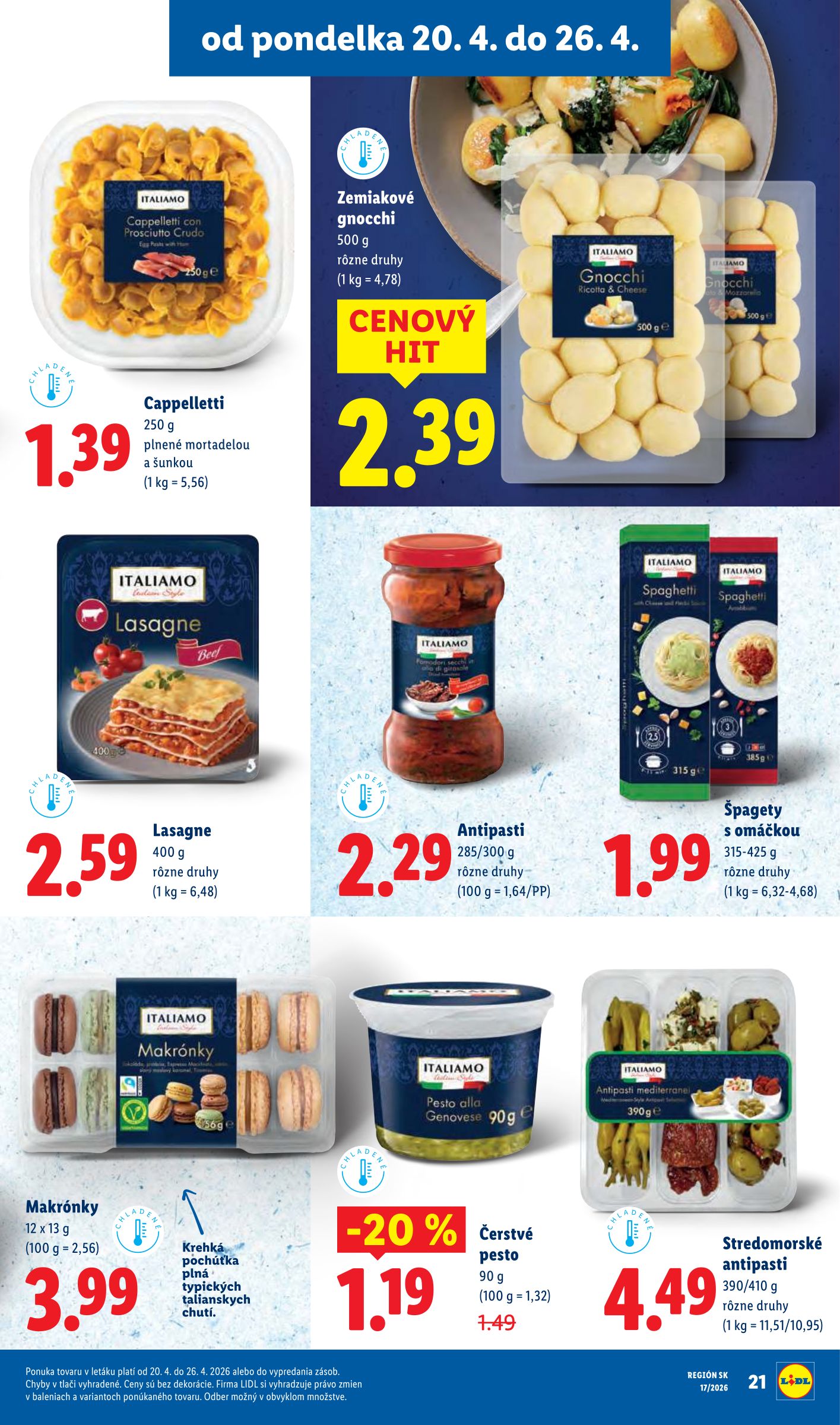 lidl - Nový leták Lidl od pondelka, 20.04.2026 do nedele, 26.04.2026 - page: 21