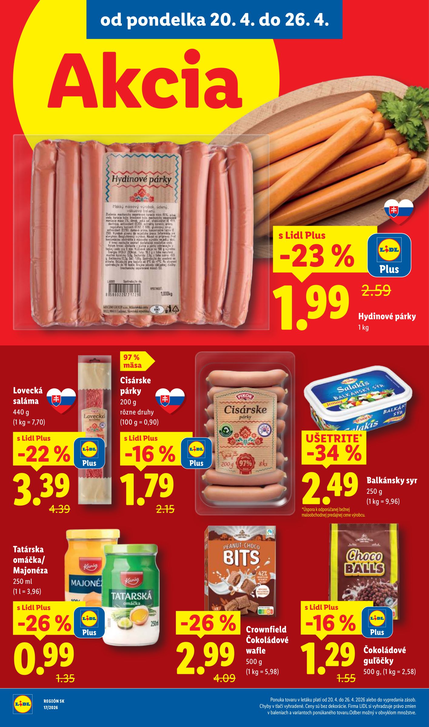 lidl - Nový leták Lidl od pondelka, 20.04.2026 do nedele, 26.04.2026 - page: 34
