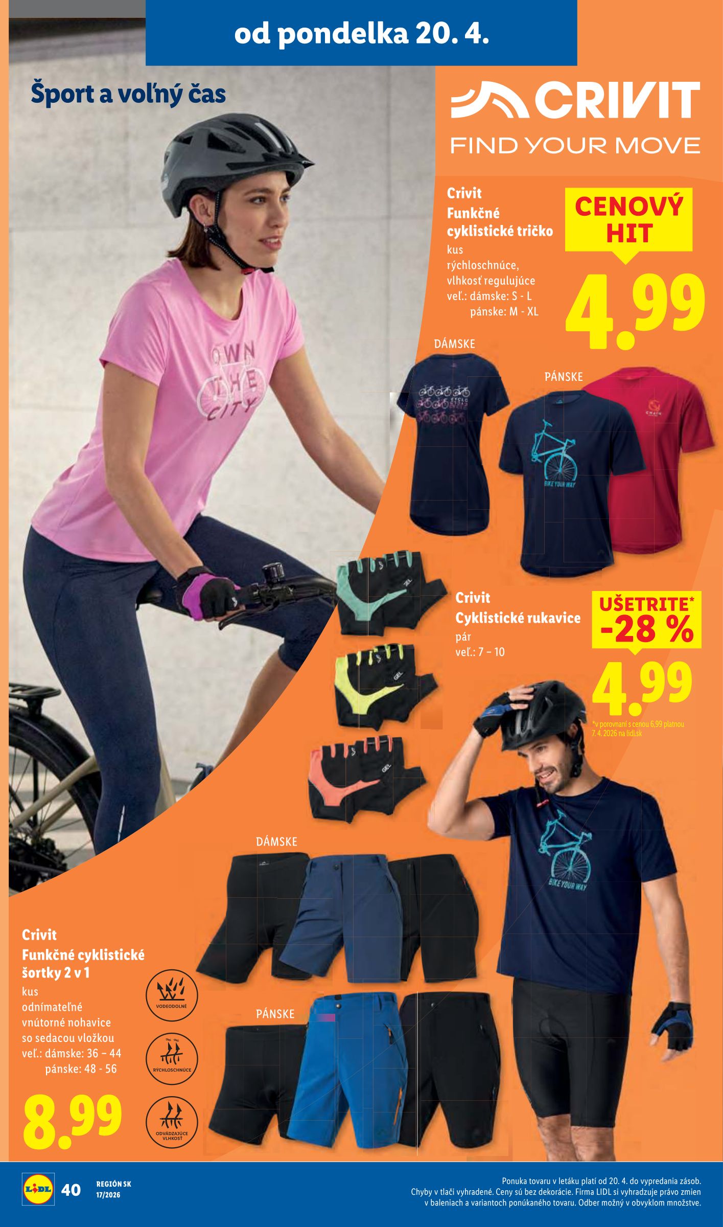 lidl - Nový leták Lidl od pondelka, 20.04.2026 do nedele, 26.04.2026 - page: 47