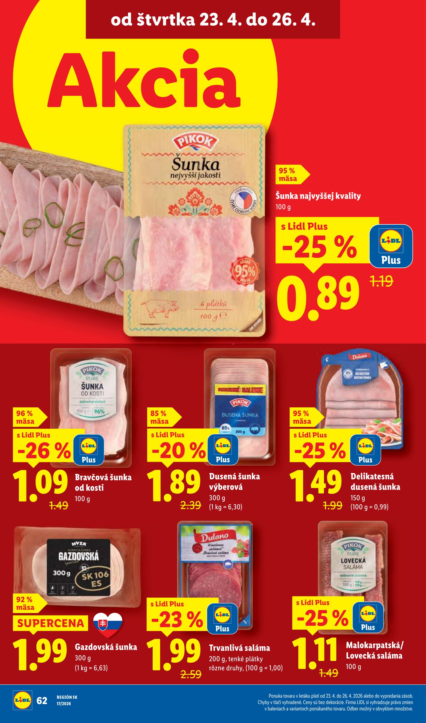 lidl - Nový leták Lidl od pondelka, 20.04.2026 do nedele, 26.04.2026 - page: 72