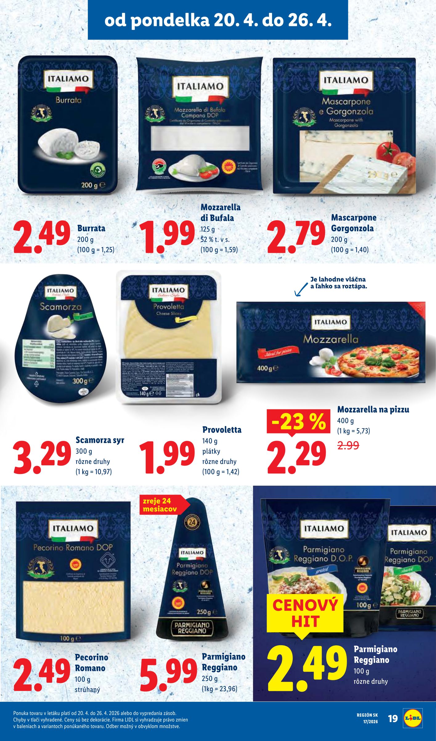 lidl - Nový leták Lidl od pondelka, 20.04.2026 do nedele, 26.04.2026 - page: 19