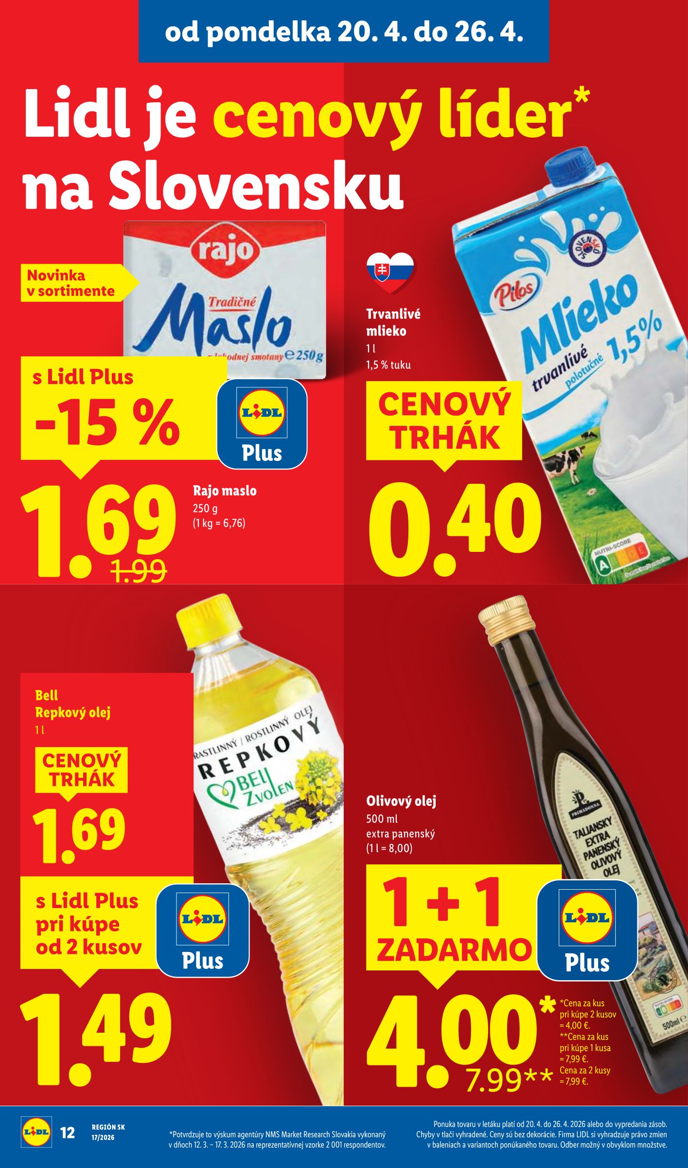 lidl - Nový leták Lidl od pondelka, 20.04.2026 do nedele, 26.04.2026 - page: 12