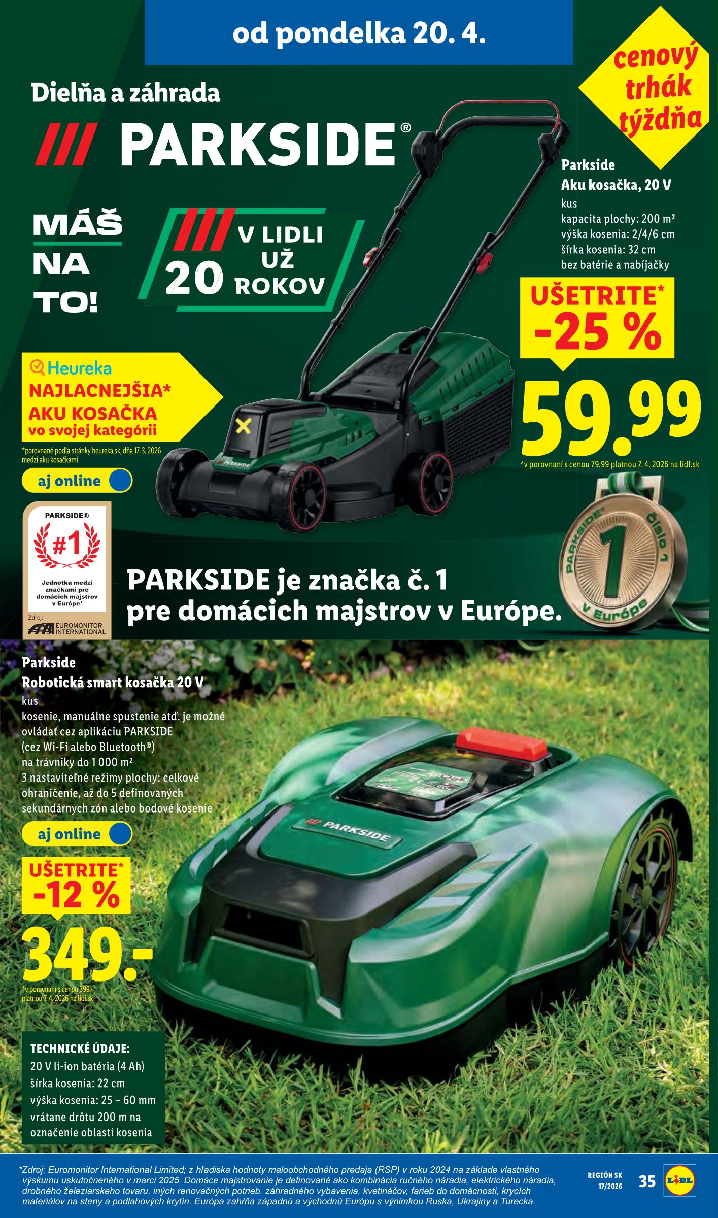 lidl - Nový leták Lidl od pondelka, 20.04.2026 do nedele, 26.04.2026 - page: 43