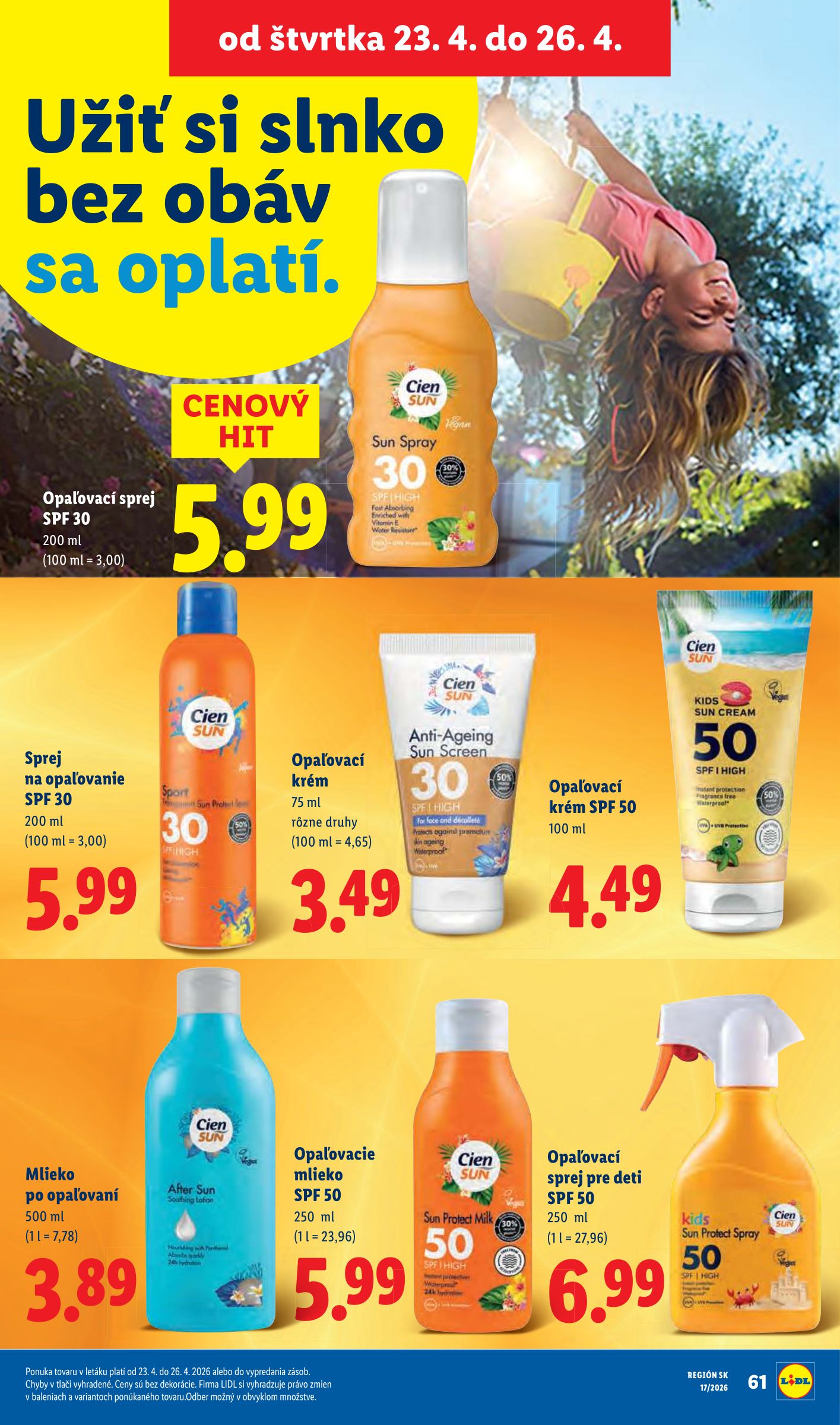 lidl - Nový leták Lidl od pondelka, 20.04.2026 do nedele, 26.04.2026 - page: 70