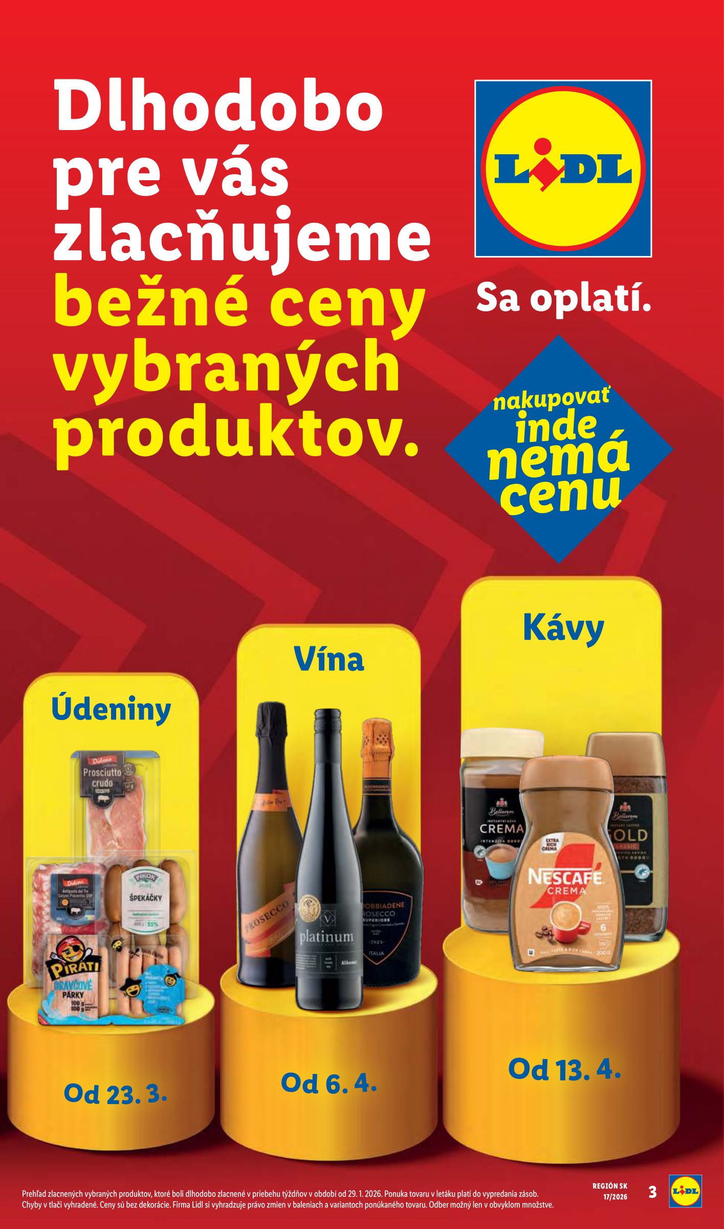 lidl - Nový leták Lidl od pondelka, 20.04.2026 do nedele, 26.04.2026 - page: 3