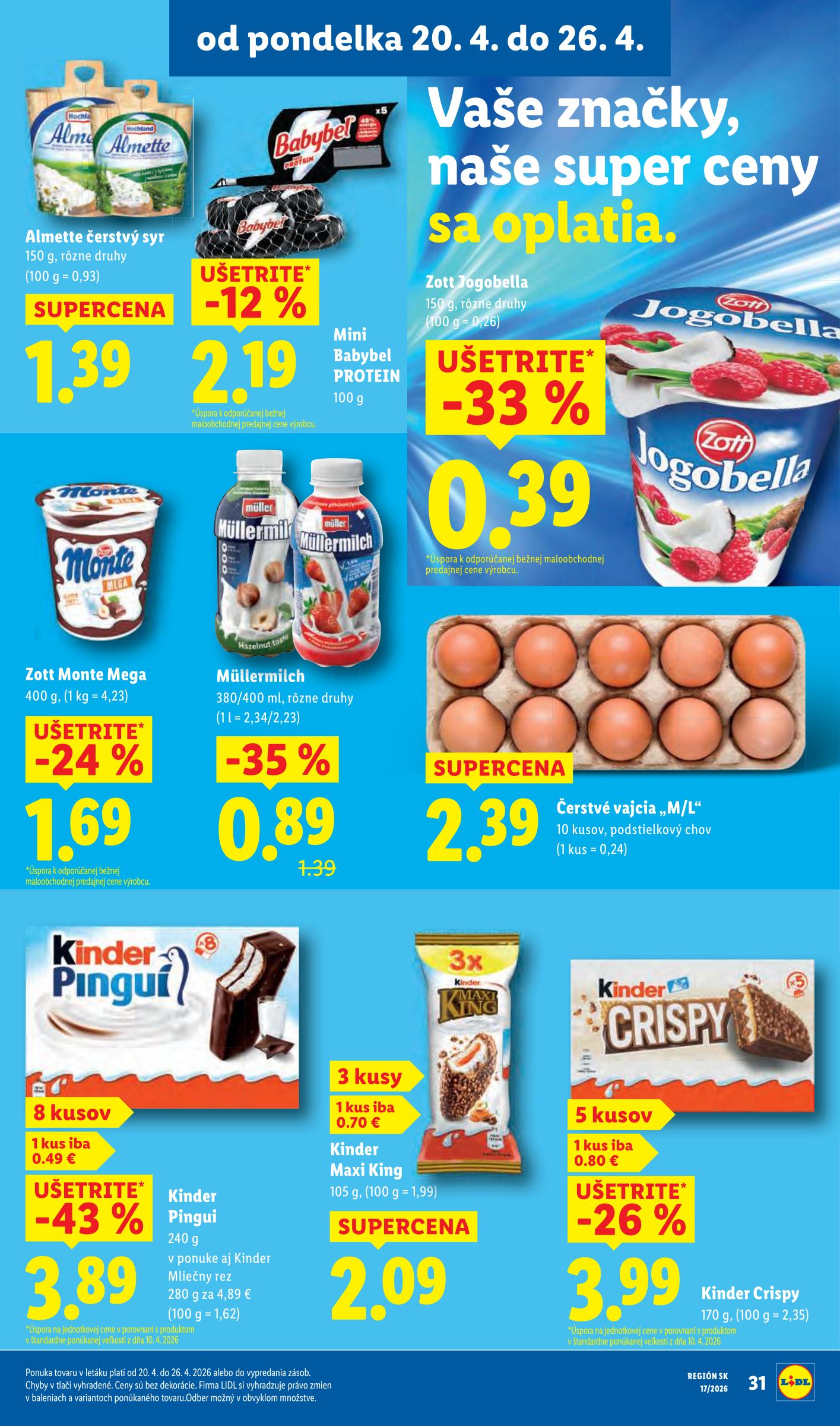 lidl - Nový leták Lidl od pondelka, 20.04.2026 do nedele, 26.04.2026 - page: 27