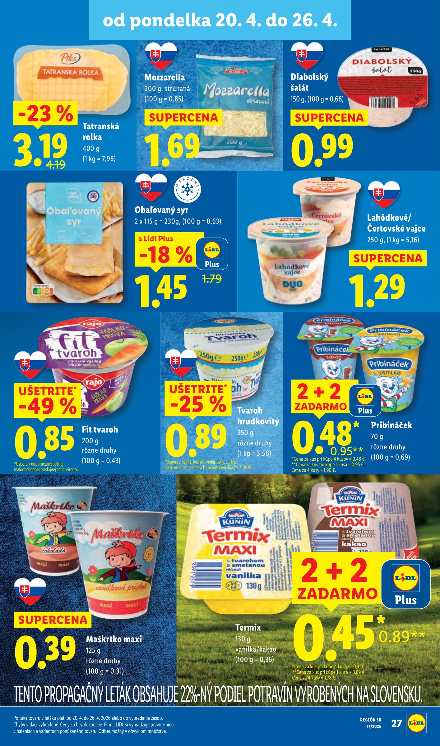 lidl - Nový leták Lidl od pondelka, 20.04.2026 do nedele, 26.04.2026 - page: 29