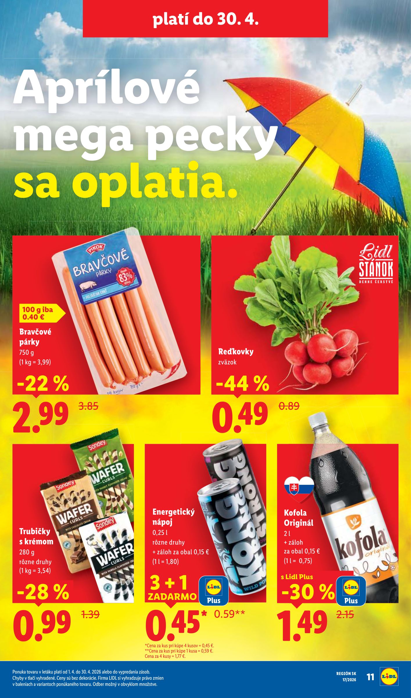 lidl - Nový leták Lidl od pondelka, 20.04.2026 do nedele, 26.04.2026 - page: 11