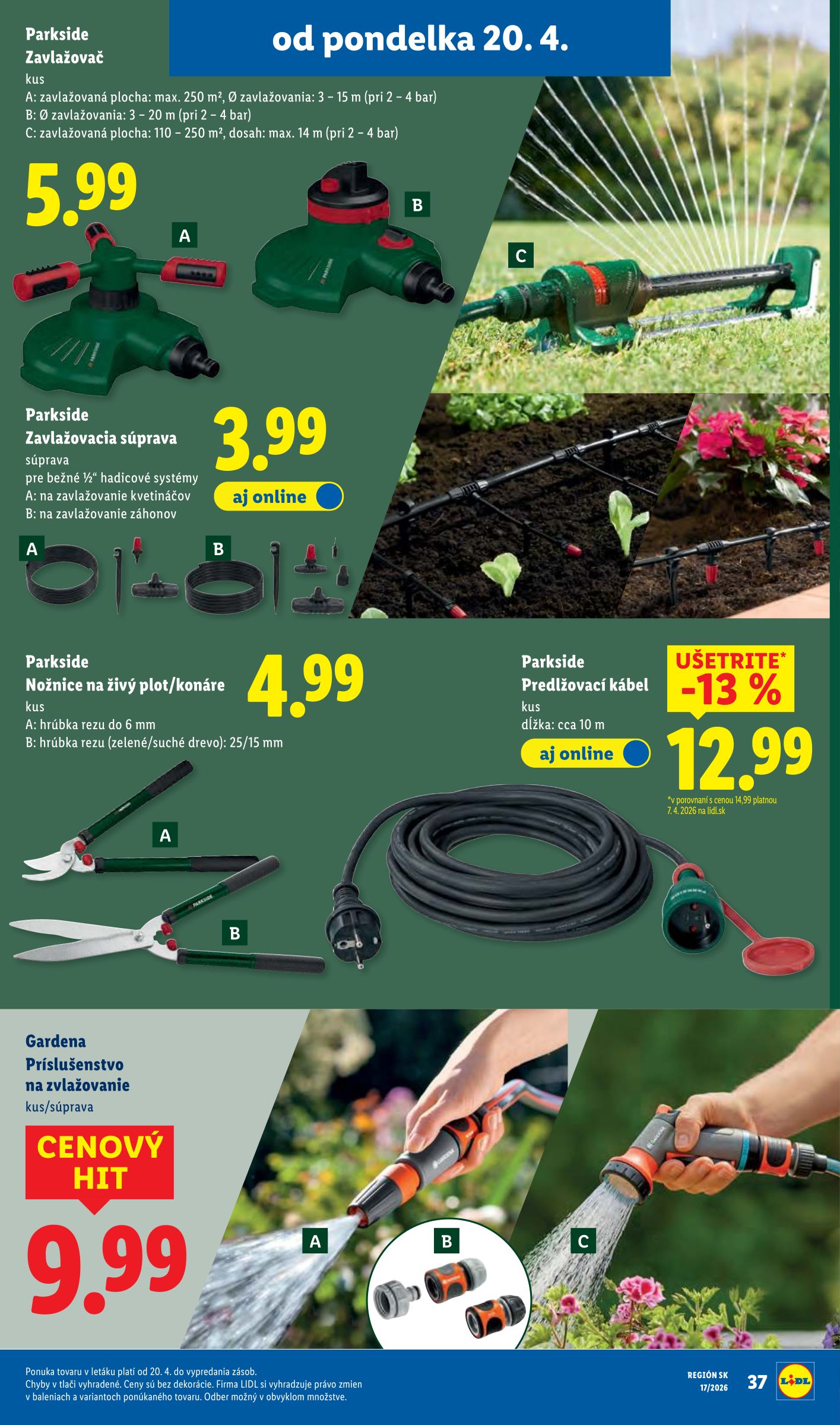 lidl - Nový leták Lidl od pondelka, 20.04.2026 do nedele, 26.04.2026 - page: 45