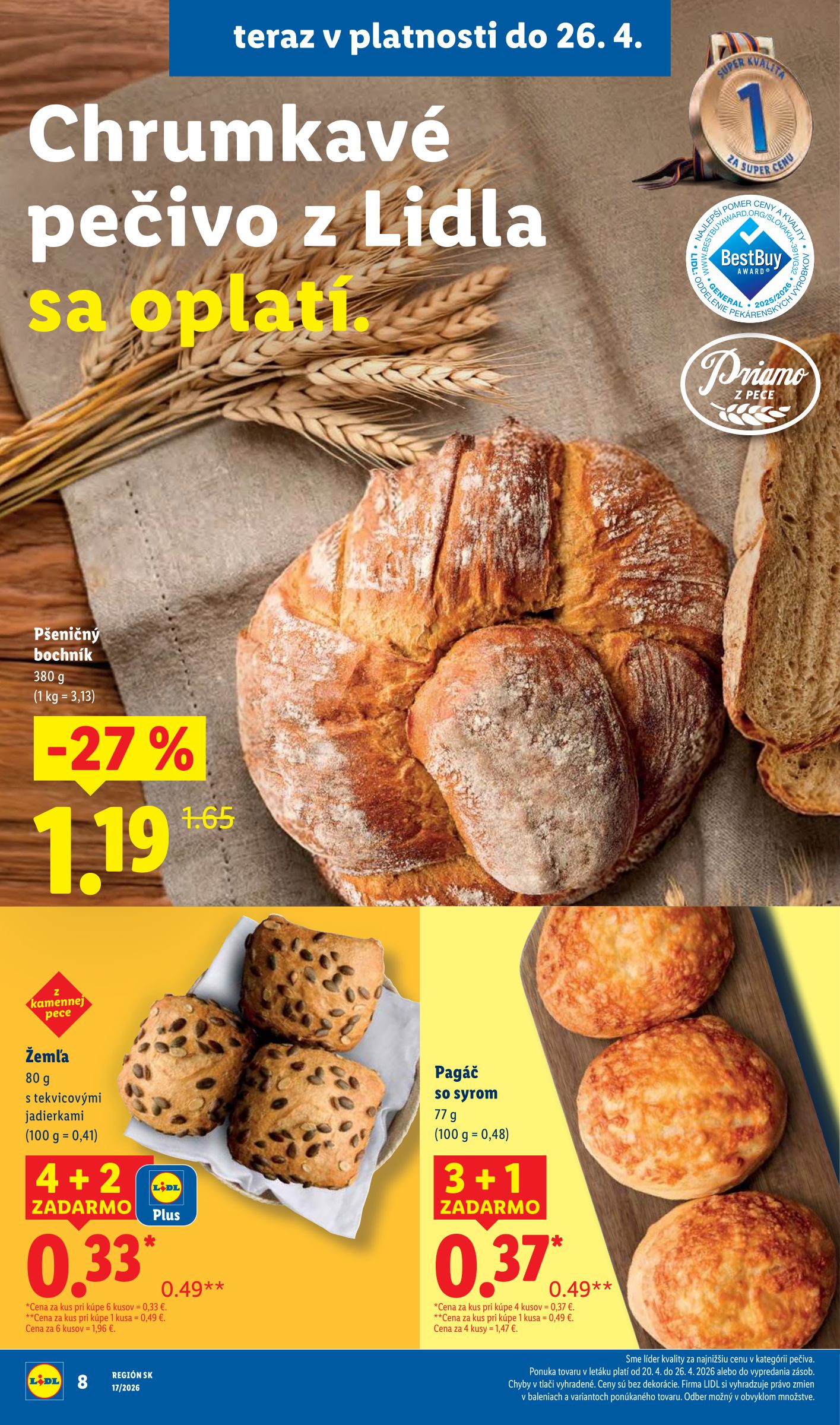 lidl - Aktuálny leták Lidl od pondelka, 20.04.2026 do nedele, 26.04.2026 - page: 12