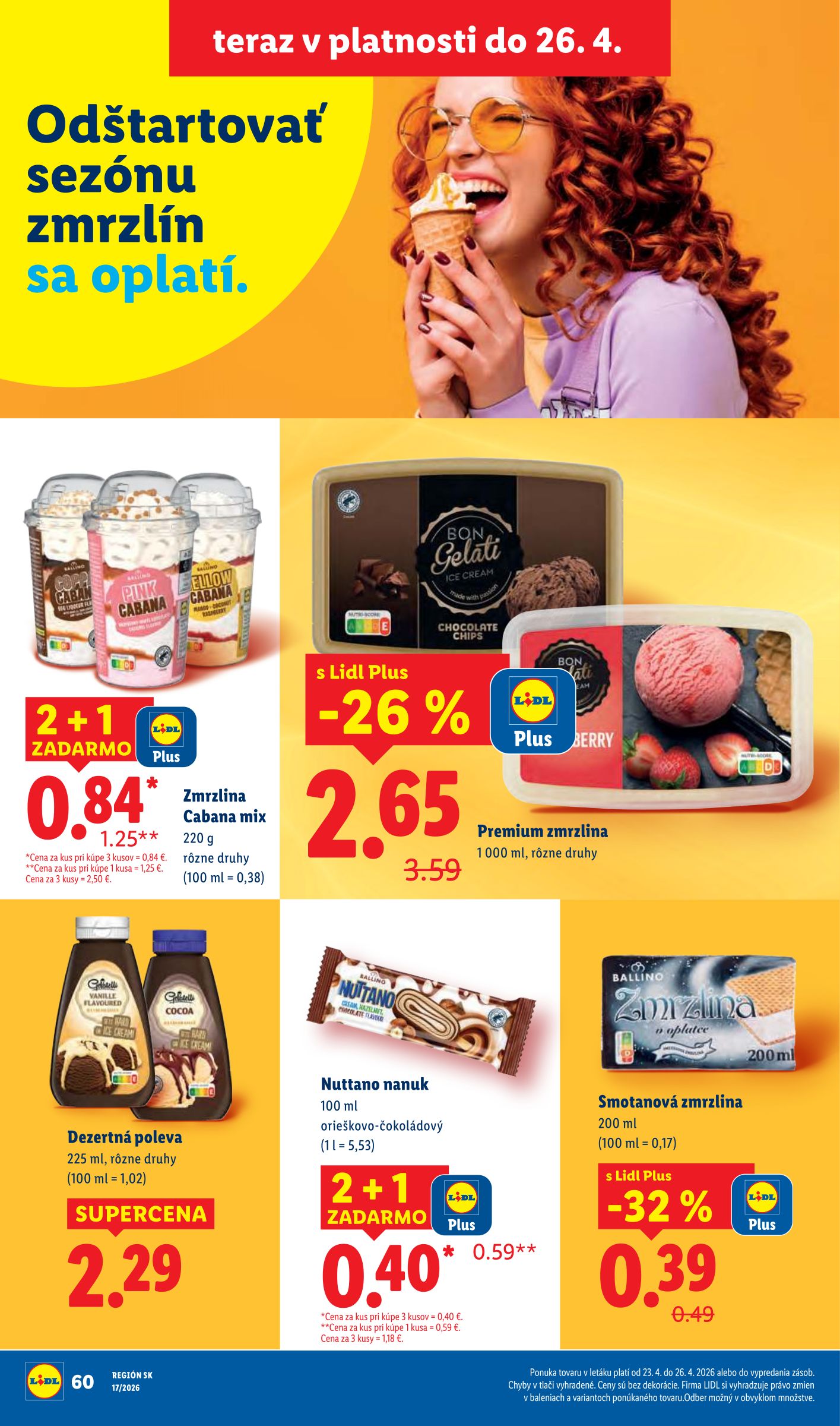 lidl - Aktuálny leták Lidl od pondelka, 20.04.2026 do nedele, 26.04.2026 - page: 32