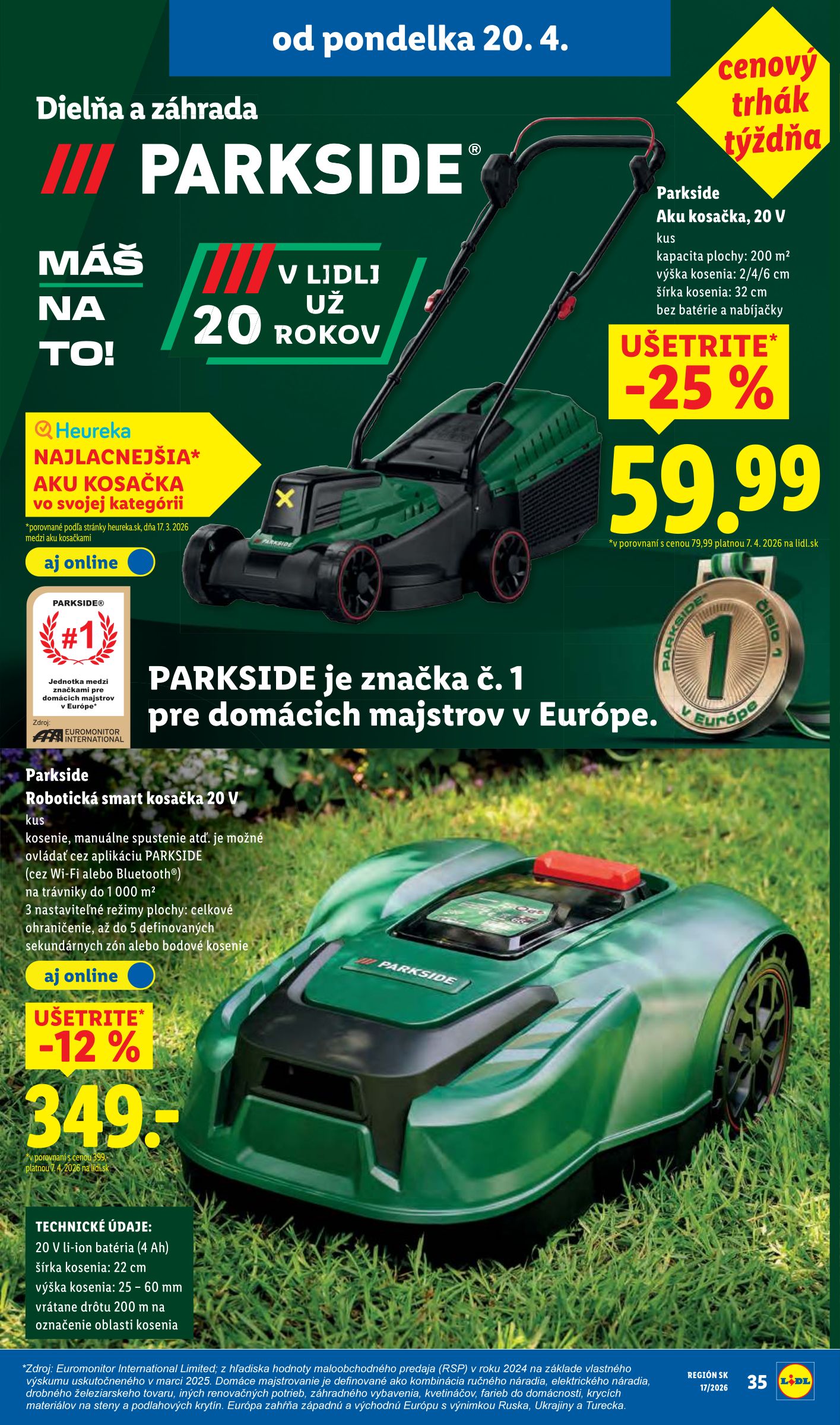 lidl - Aktuálny leták Lidl od pondelka, 20.04.2026 do nedele, 26.04.2026 - page: 81