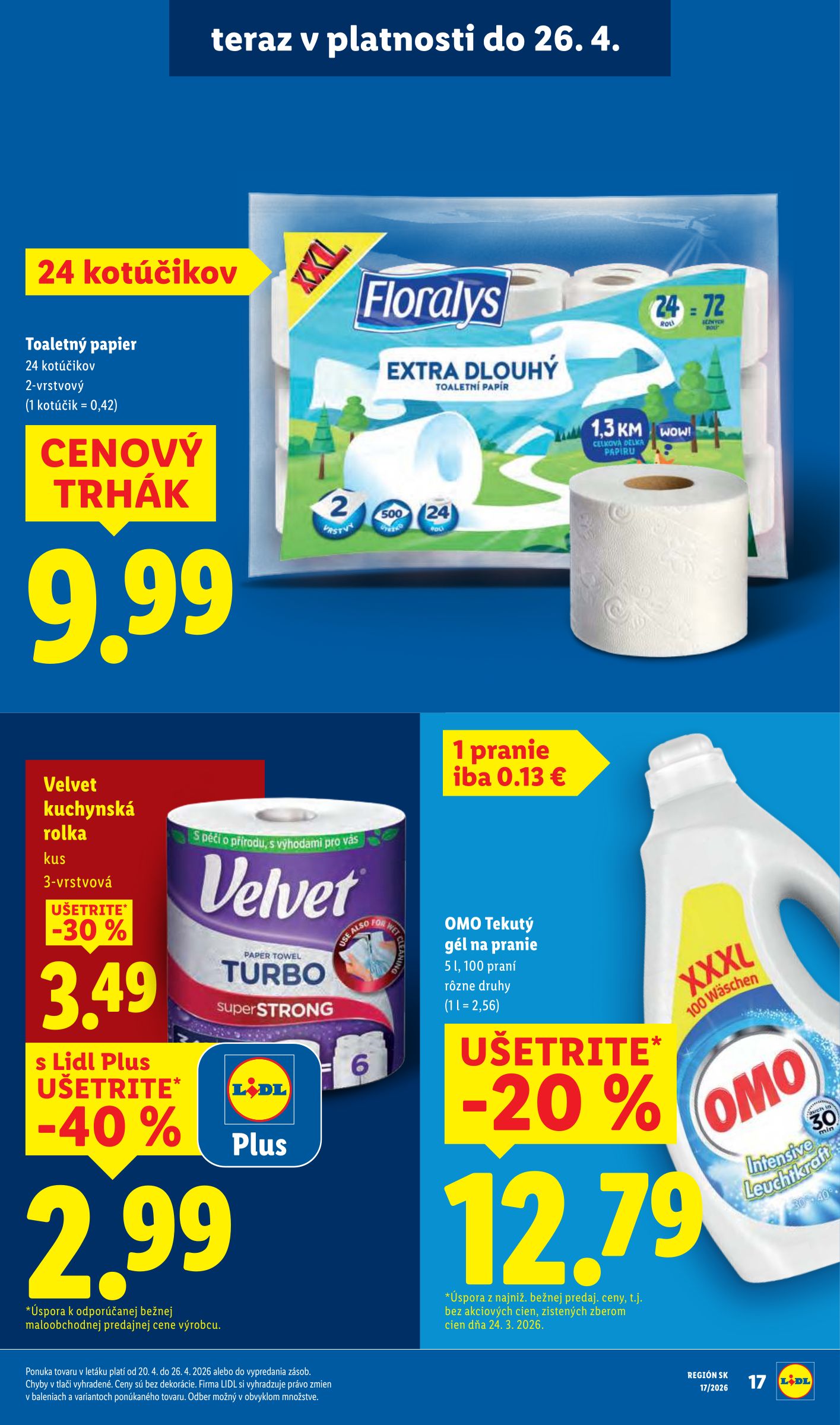 lidl - Aktuálny leták Lidl od pondelka, 20.04.2026 do nedele, 26.04.2026 - page: 23
