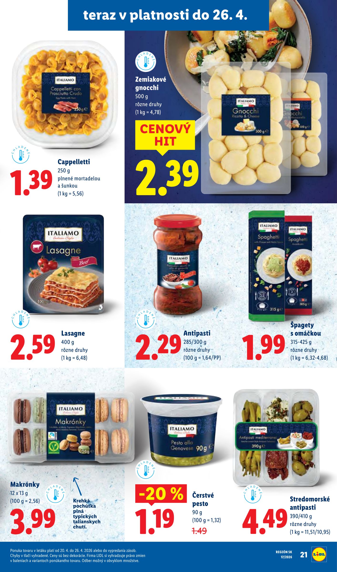 lidl - Aktuálny leták Lidl od pondelka, 20.04.2026 do nedele, 26.04.2026 - page: 45