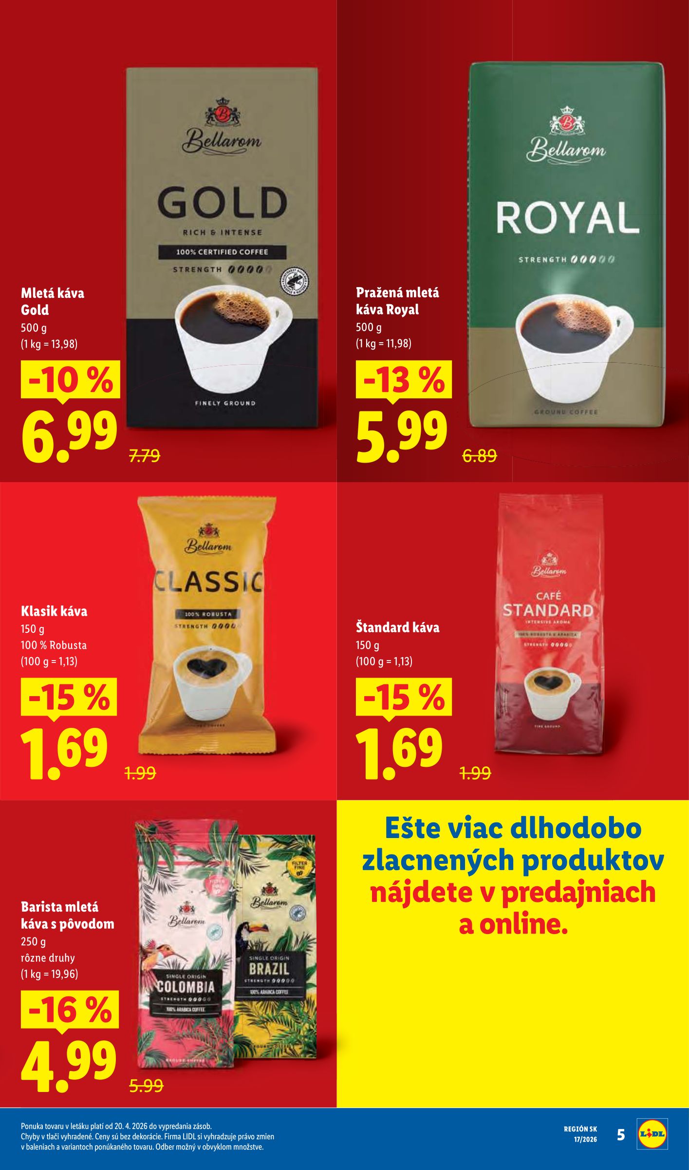 lidl - Aktuálny leták Lidl od pondelka, 20.04.2026 do nedele, 26.04.2026 - page: 7